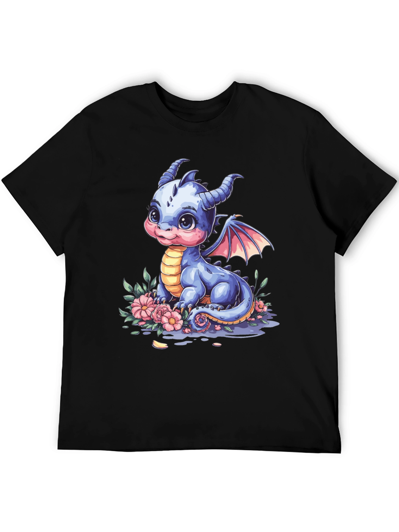 Cute Baby Dragon Graphic Tee