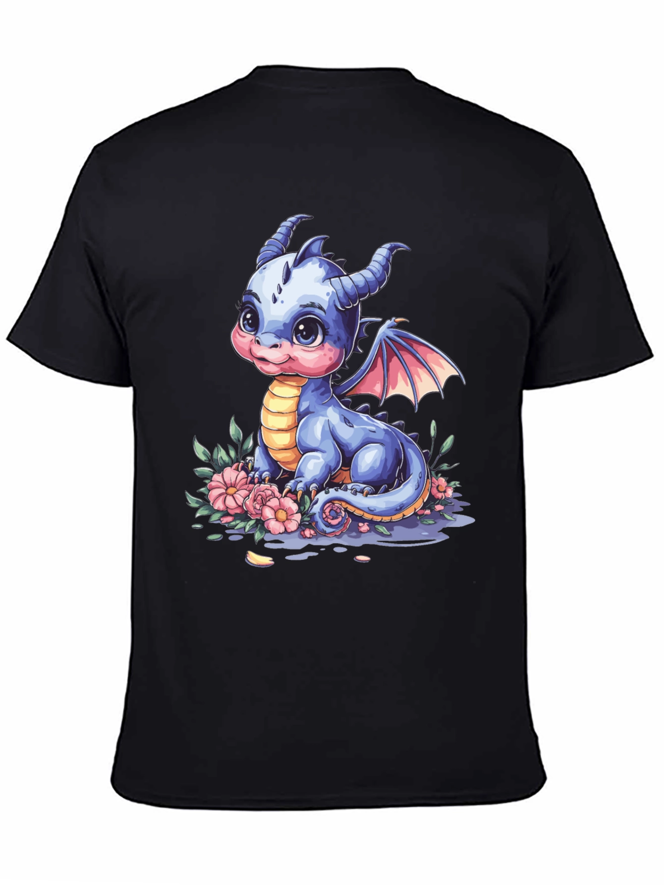 Cute Baby Dragon Graphic Tee