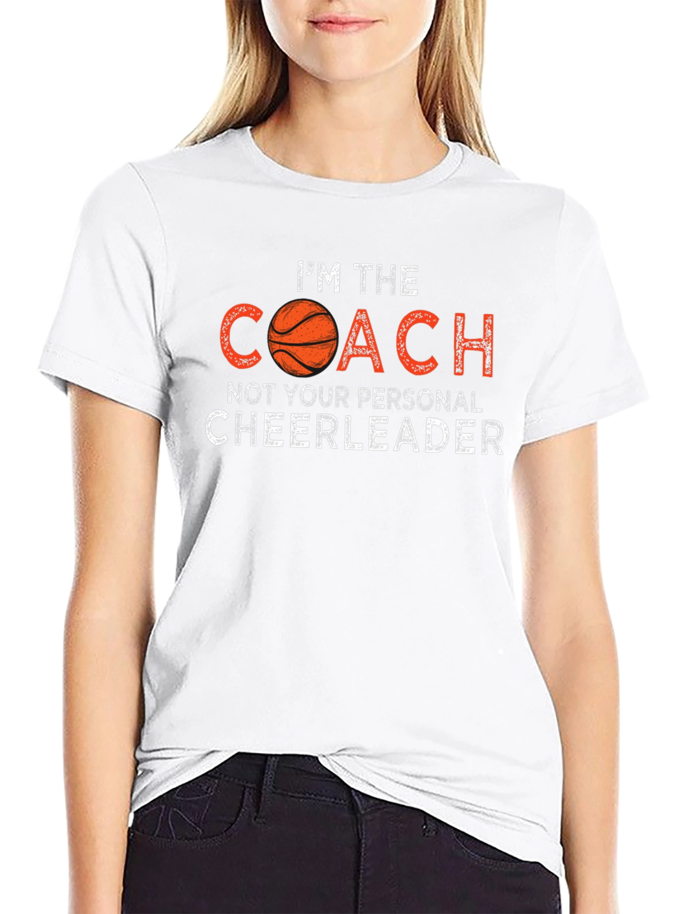 Im the Coach Basketball Graphic T-Shirt