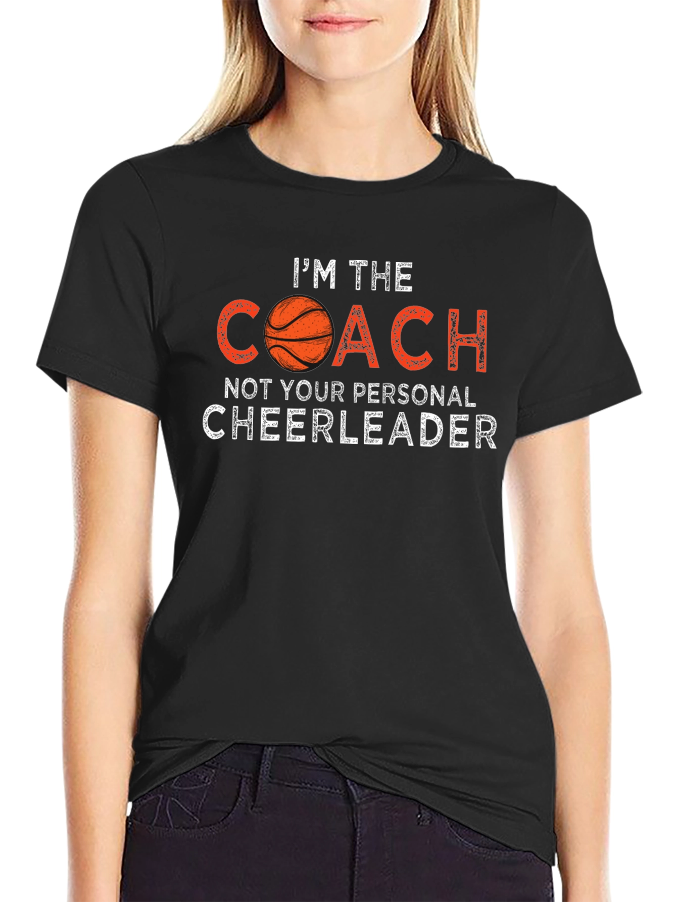 Im the Coach Basketball Graphic T-Shirt