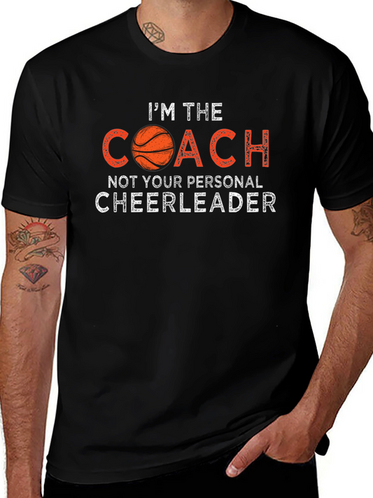 Im the Coach Basketball Graphic T-Shirt