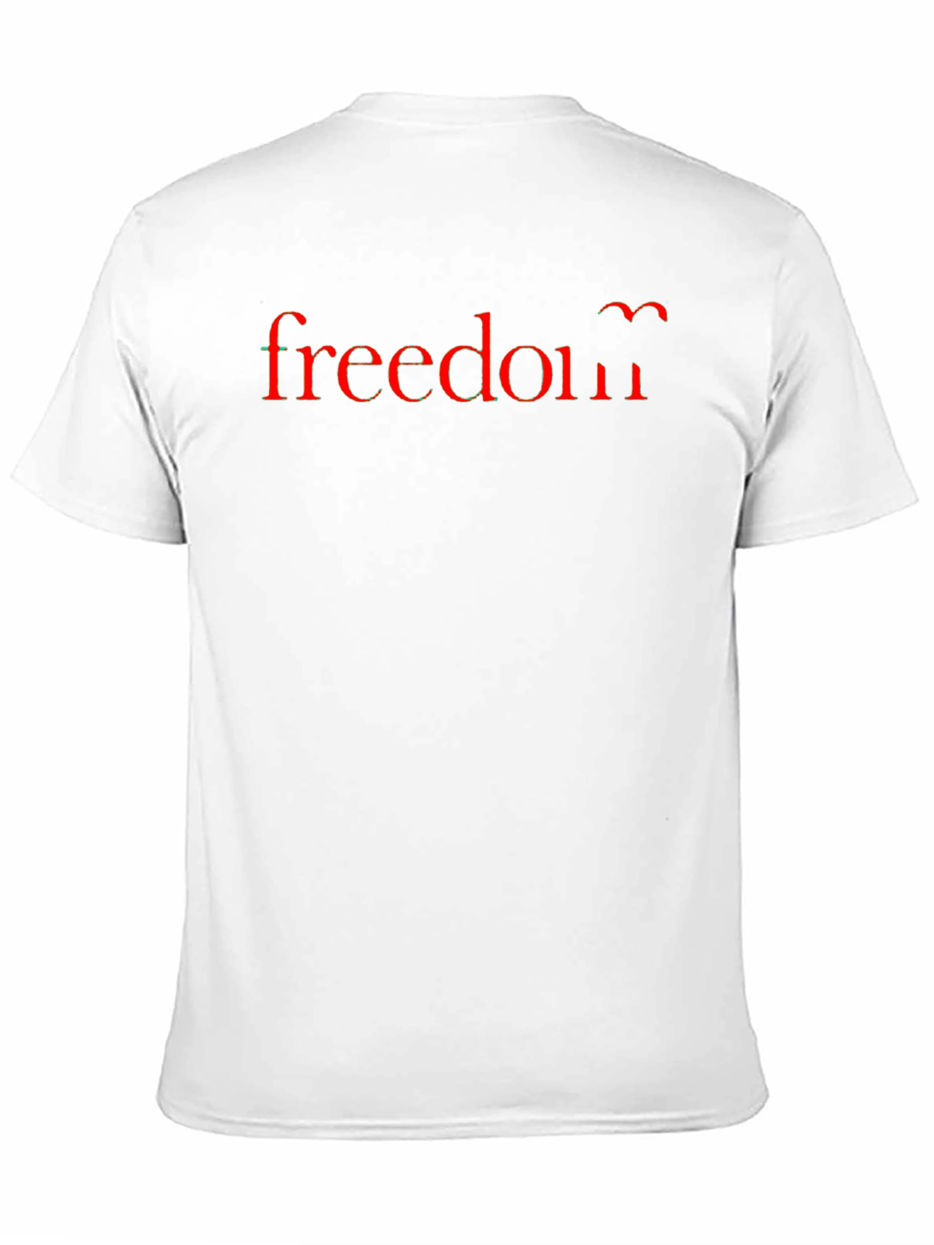 Freedom Graphic Tee - Soft Black Cotton T-Shirt