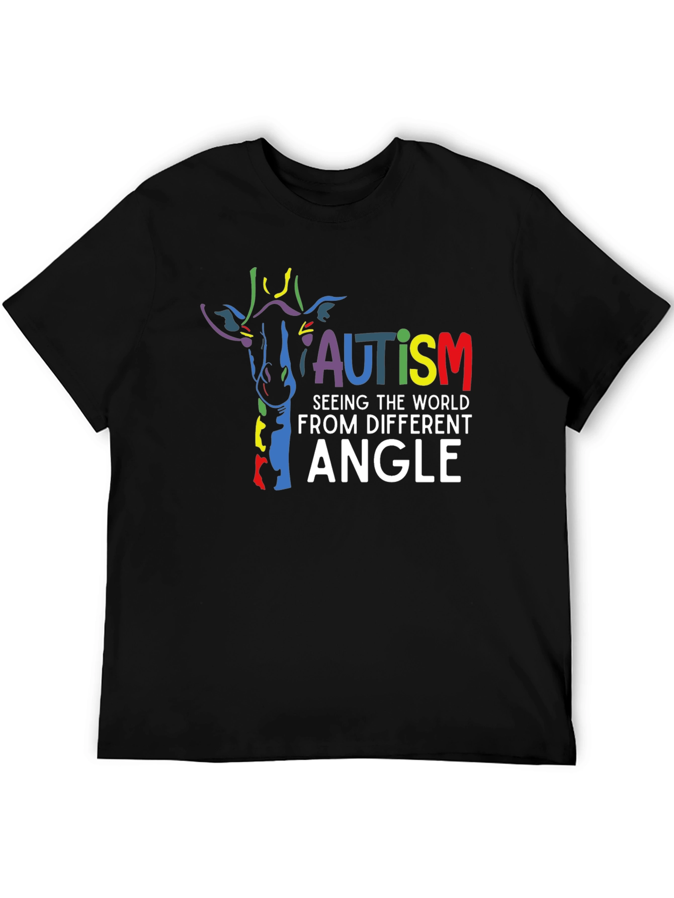 Autism Awareness Giraffe T-Shirt