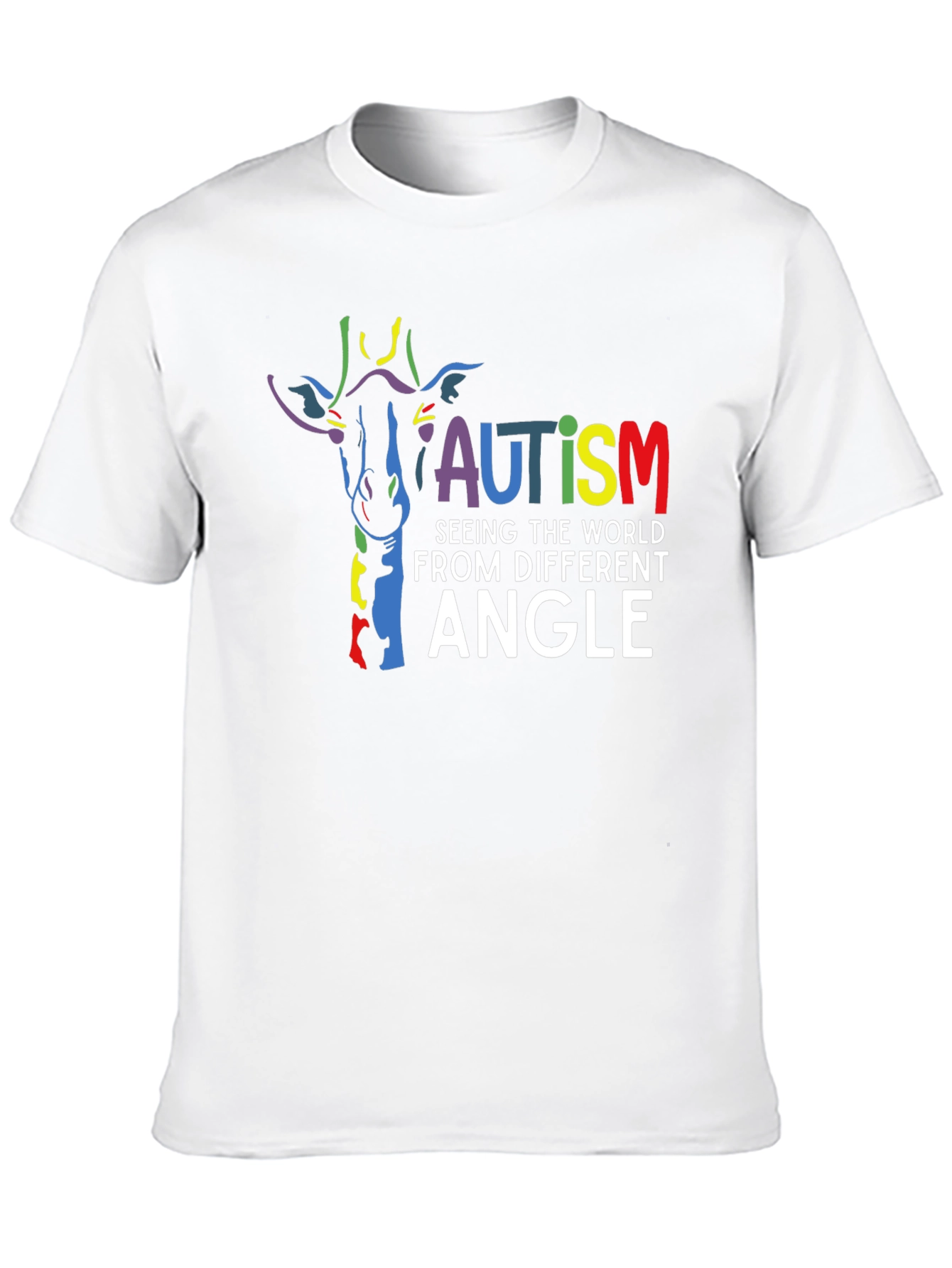 Autism Awareness Giraffe T-Shirt