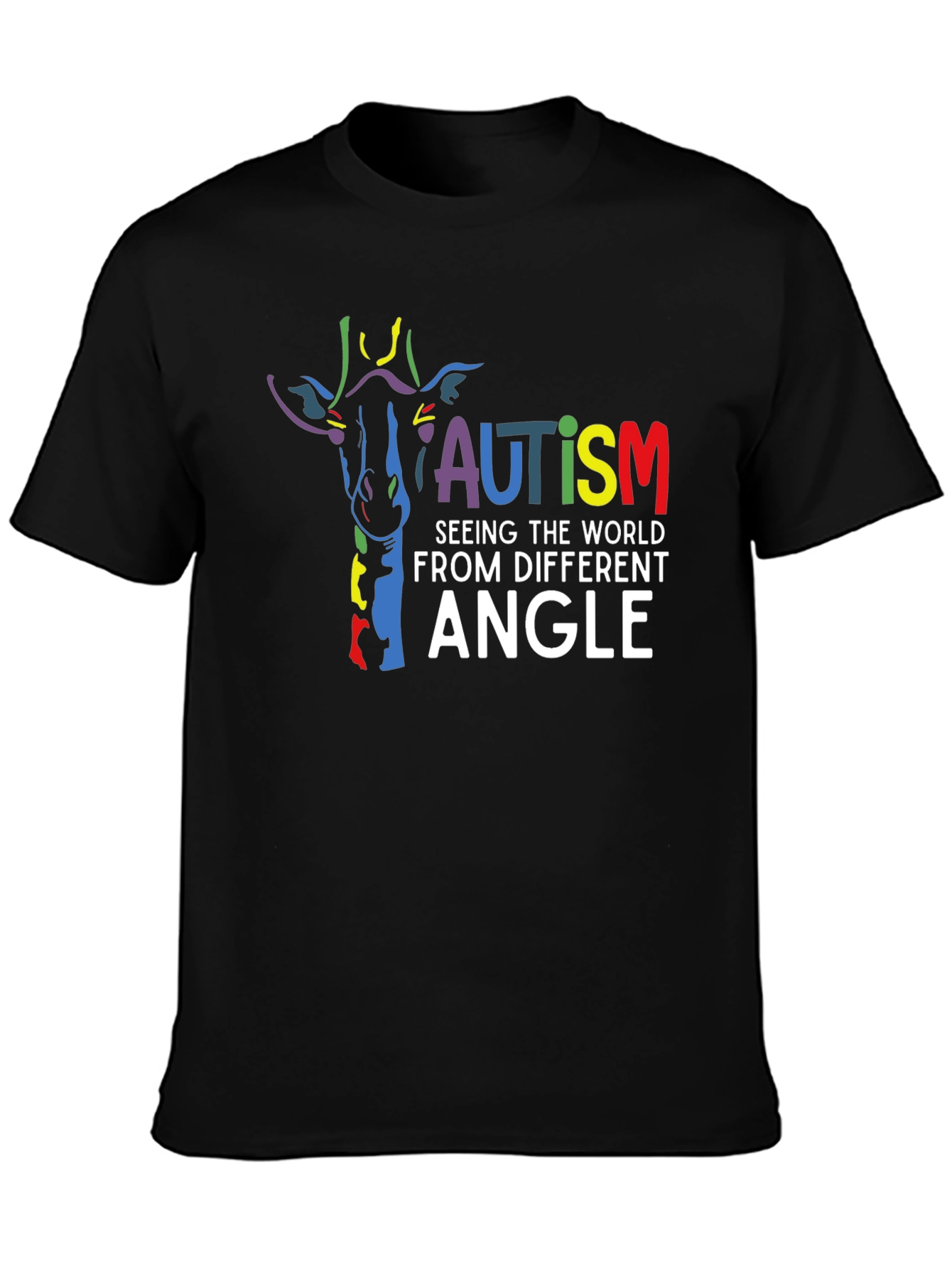 Autism Awareness Giraffe T-Shirt