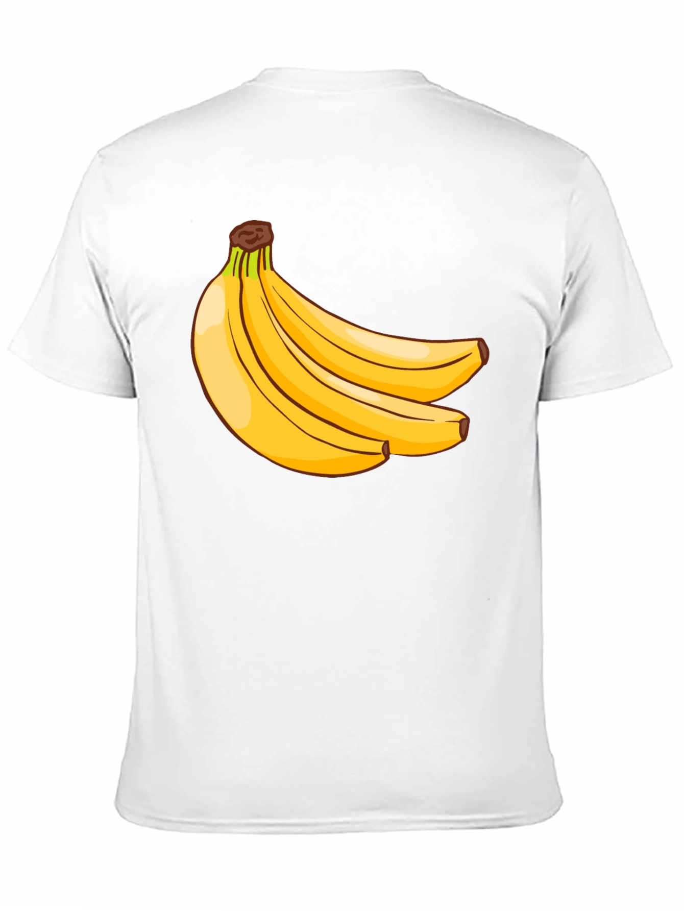 Banana Bunch Graphic Tee - Casual Black T-Shirt