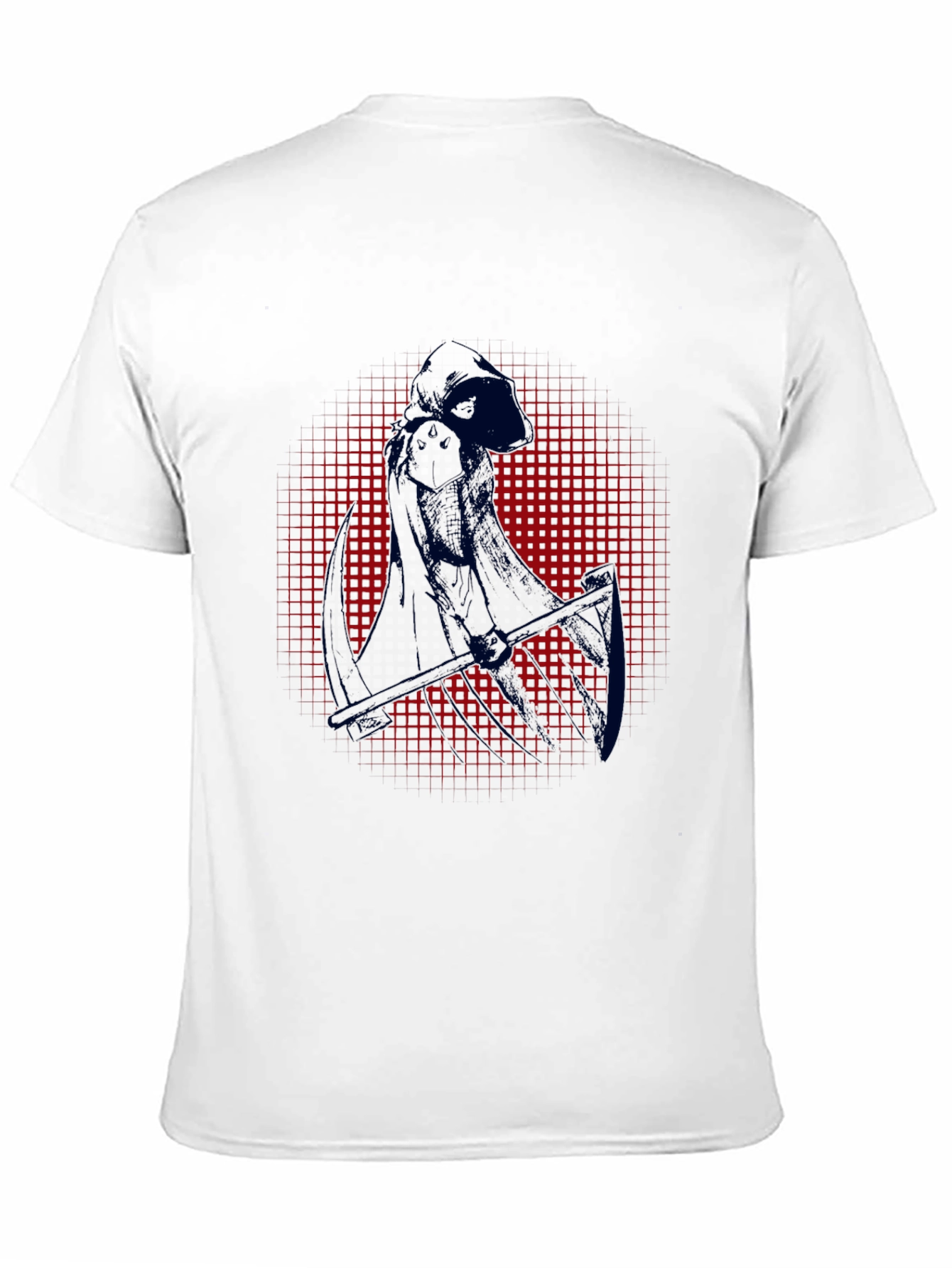 Grim Reaper Graphic Tee - Dark Humor T-Shirt