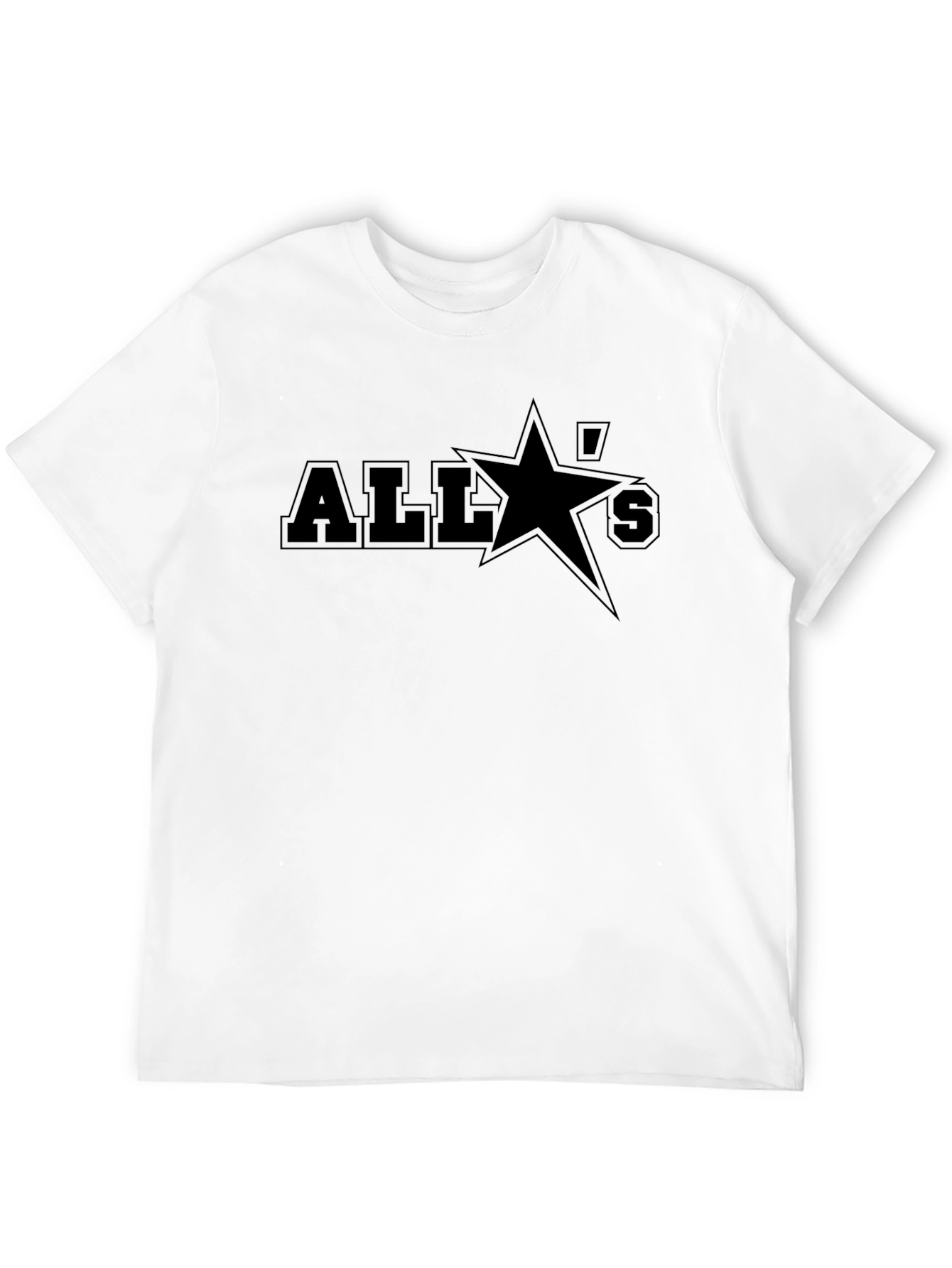 All Stars Black Graphic Tee
