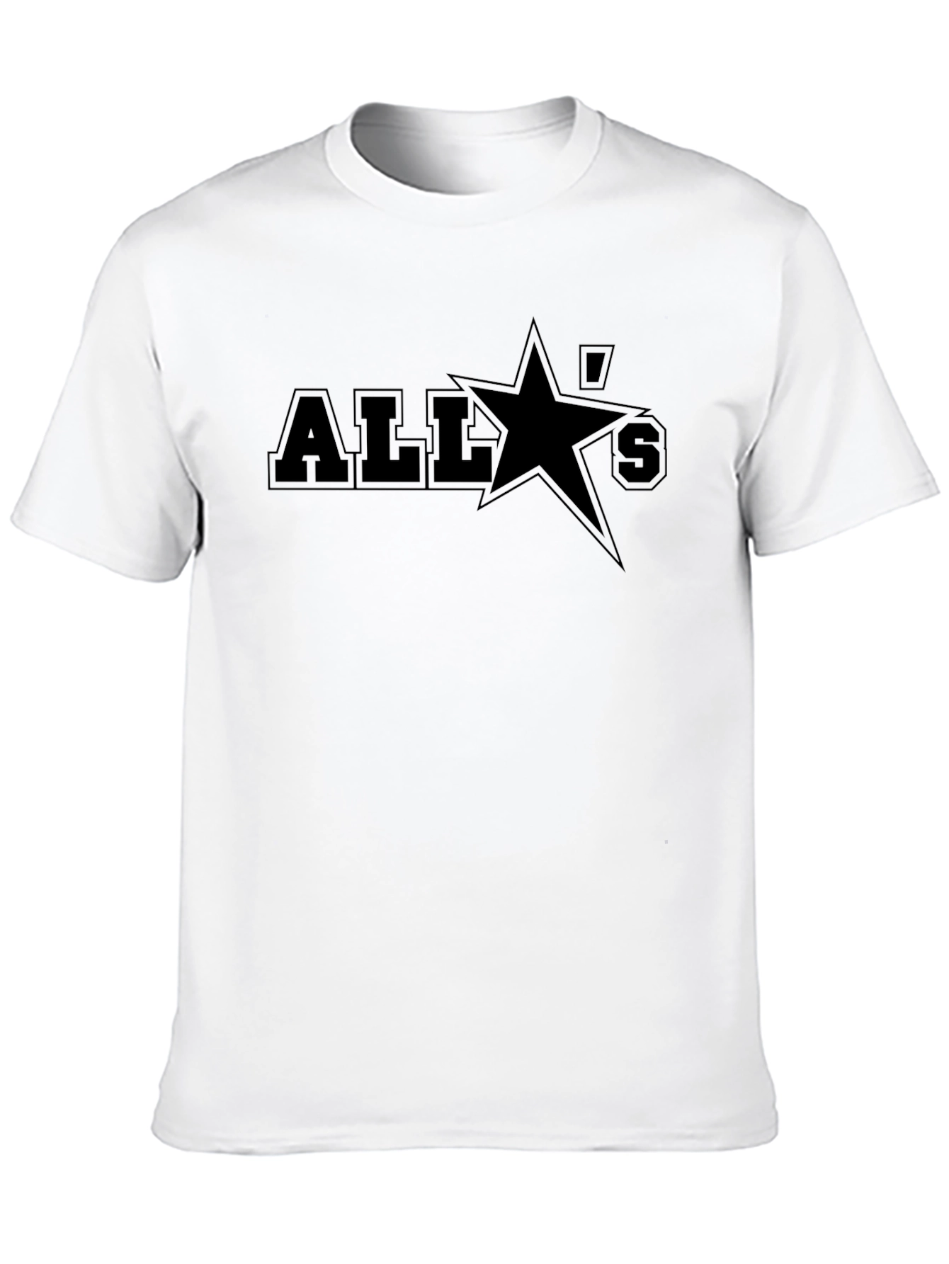 All Stars Black Graphic Tee
