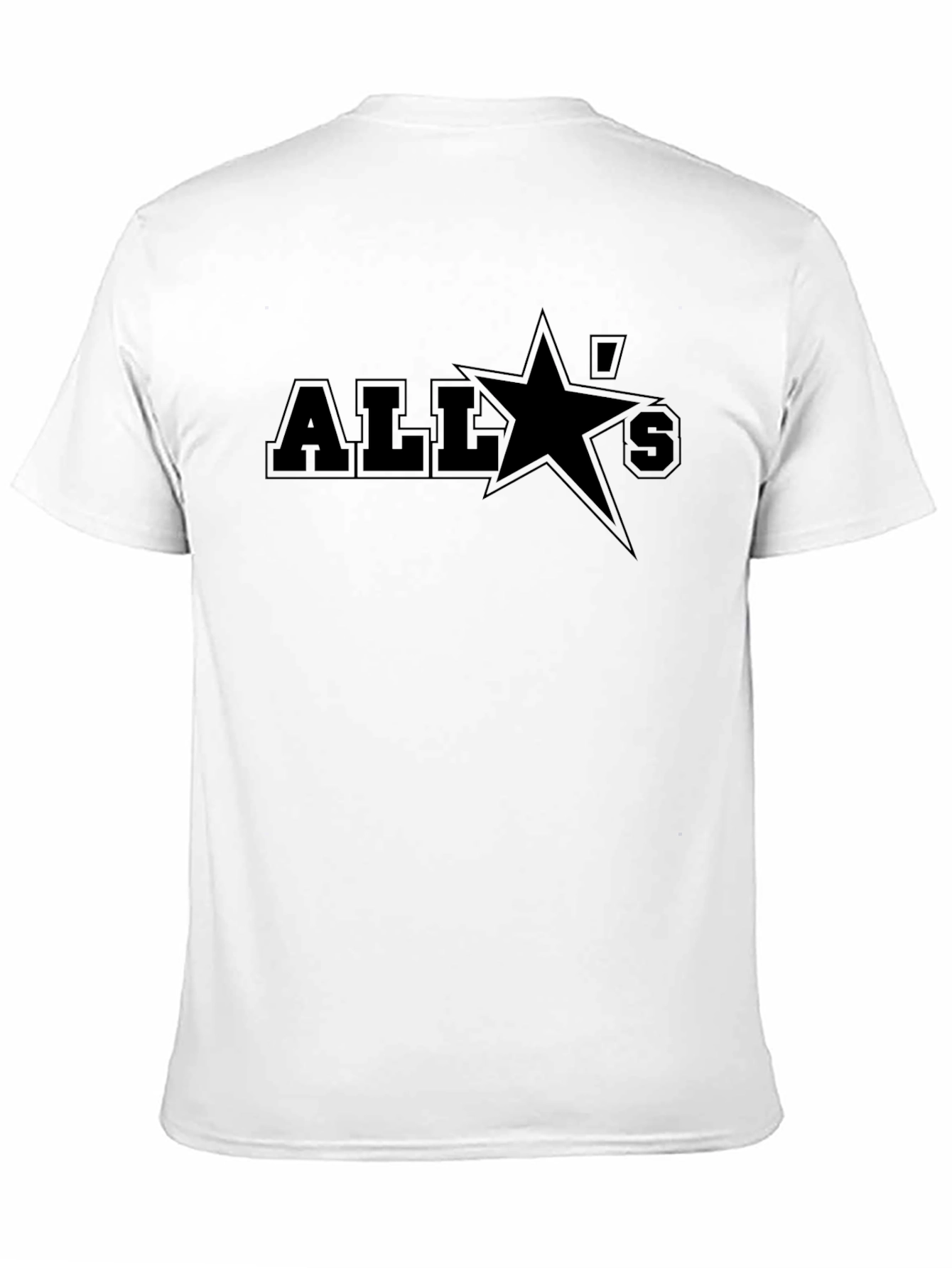 All Stars Black Graphic Tee