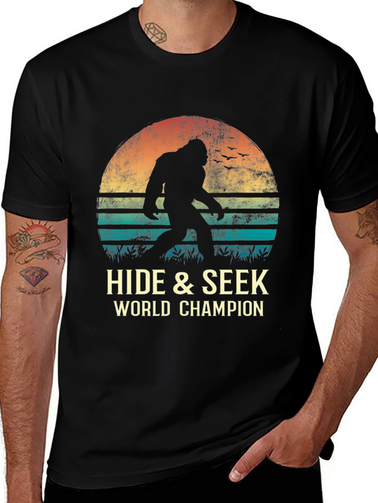 Hide & Seek World Champion Bigfoot Graphic Tee