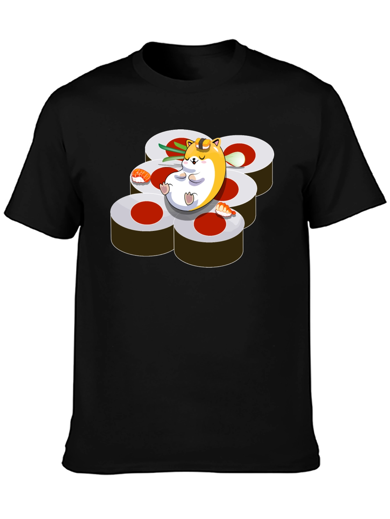 Sushi Hamster Graphic Tee - Relaxed Fit