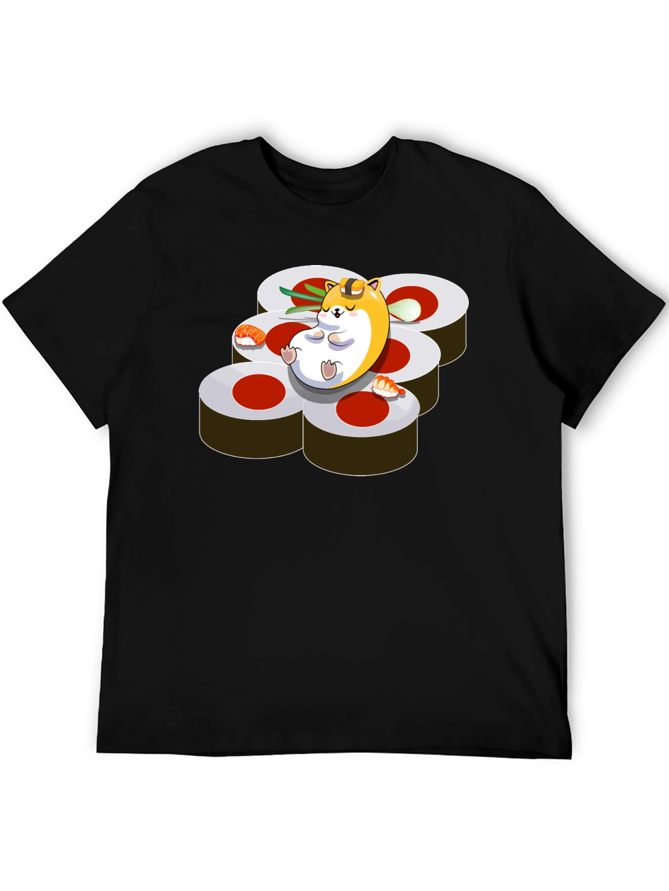 Sushi Hamster Graphic Tee - Relaxed Fit