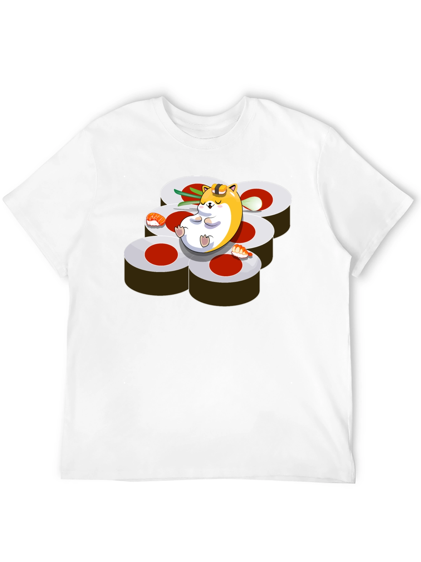 Sushi Hamster Graphic Tee - Relaxed Fit