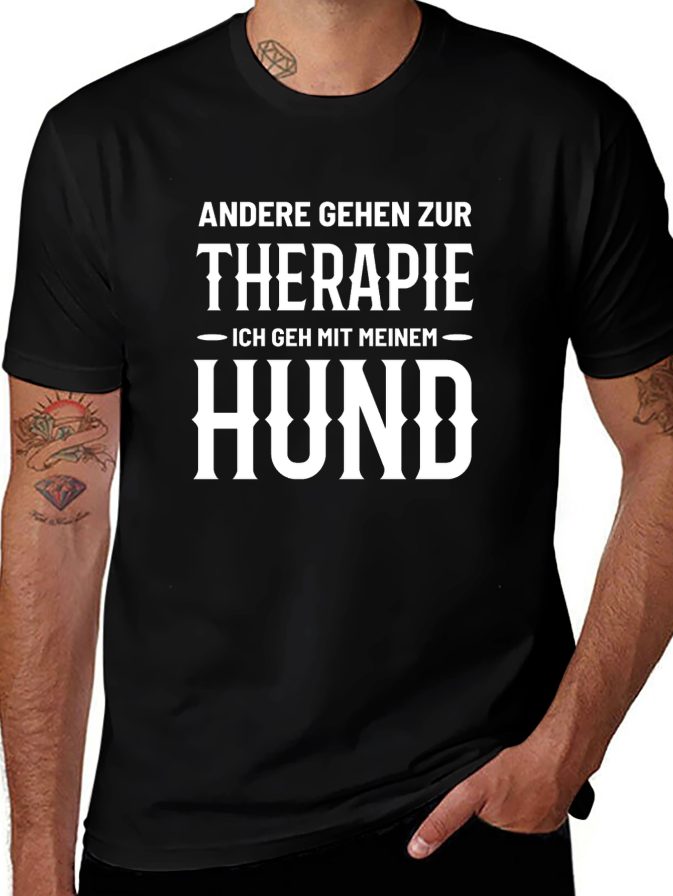 Funny Dog Therapy T-Shirt