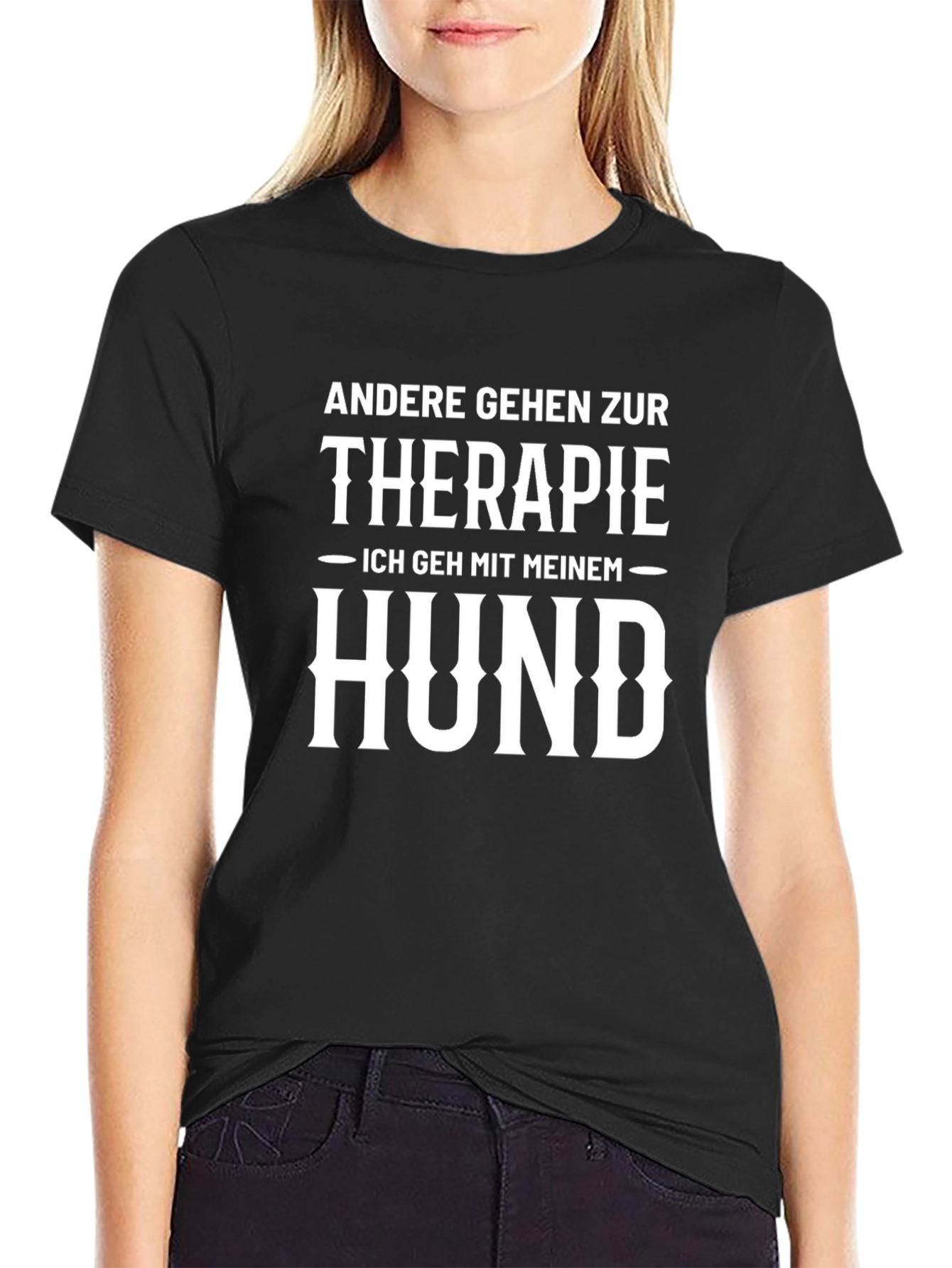 Funny Dog Therapy T-Shirt