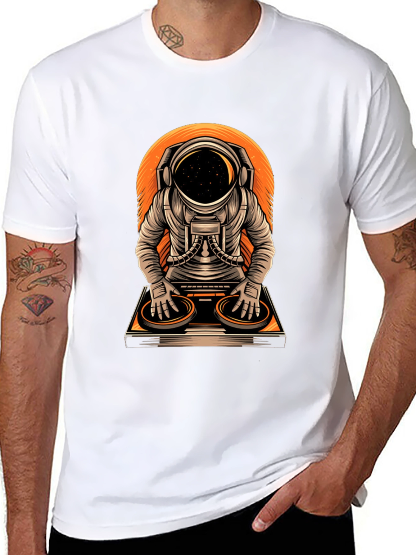 DJ Astronaut Graphic Tee