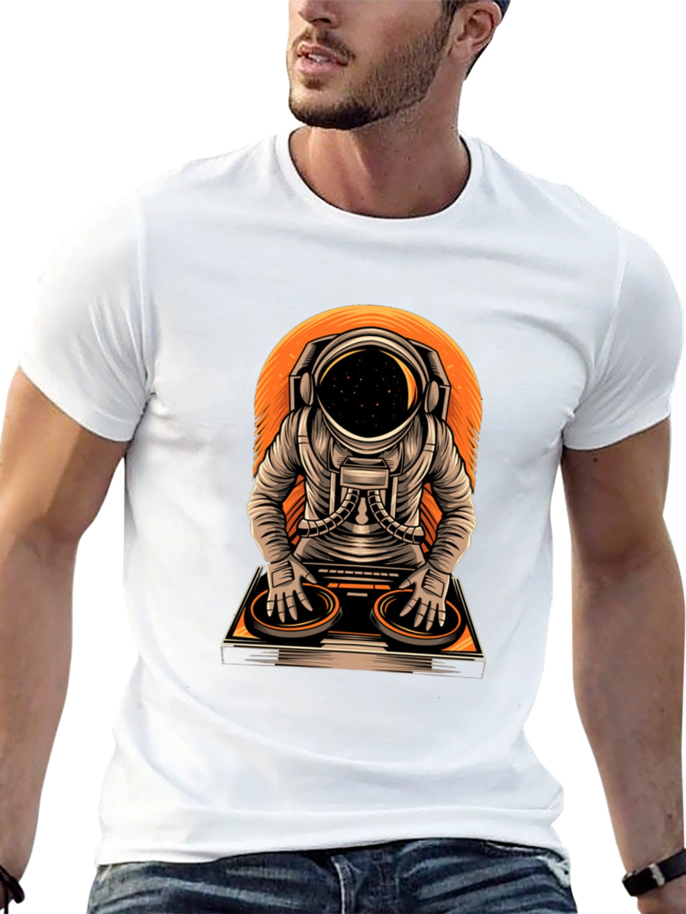 DJ Astronaut Graphic Tee