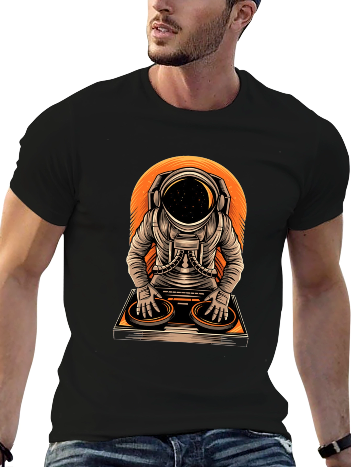 DJ Astronaut Graphic Tee