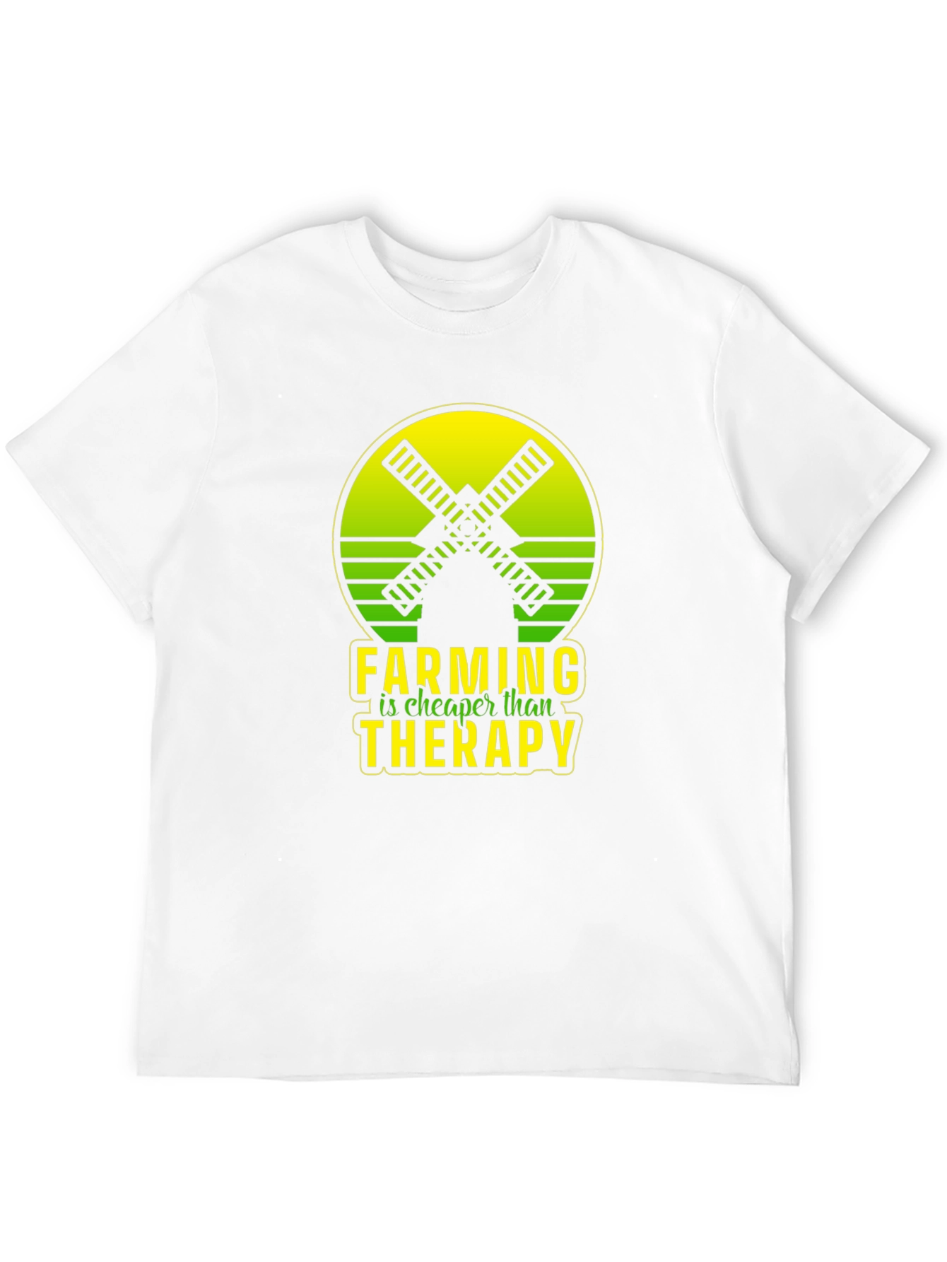 Farming is Cheaper Than Therapy T-Shirt