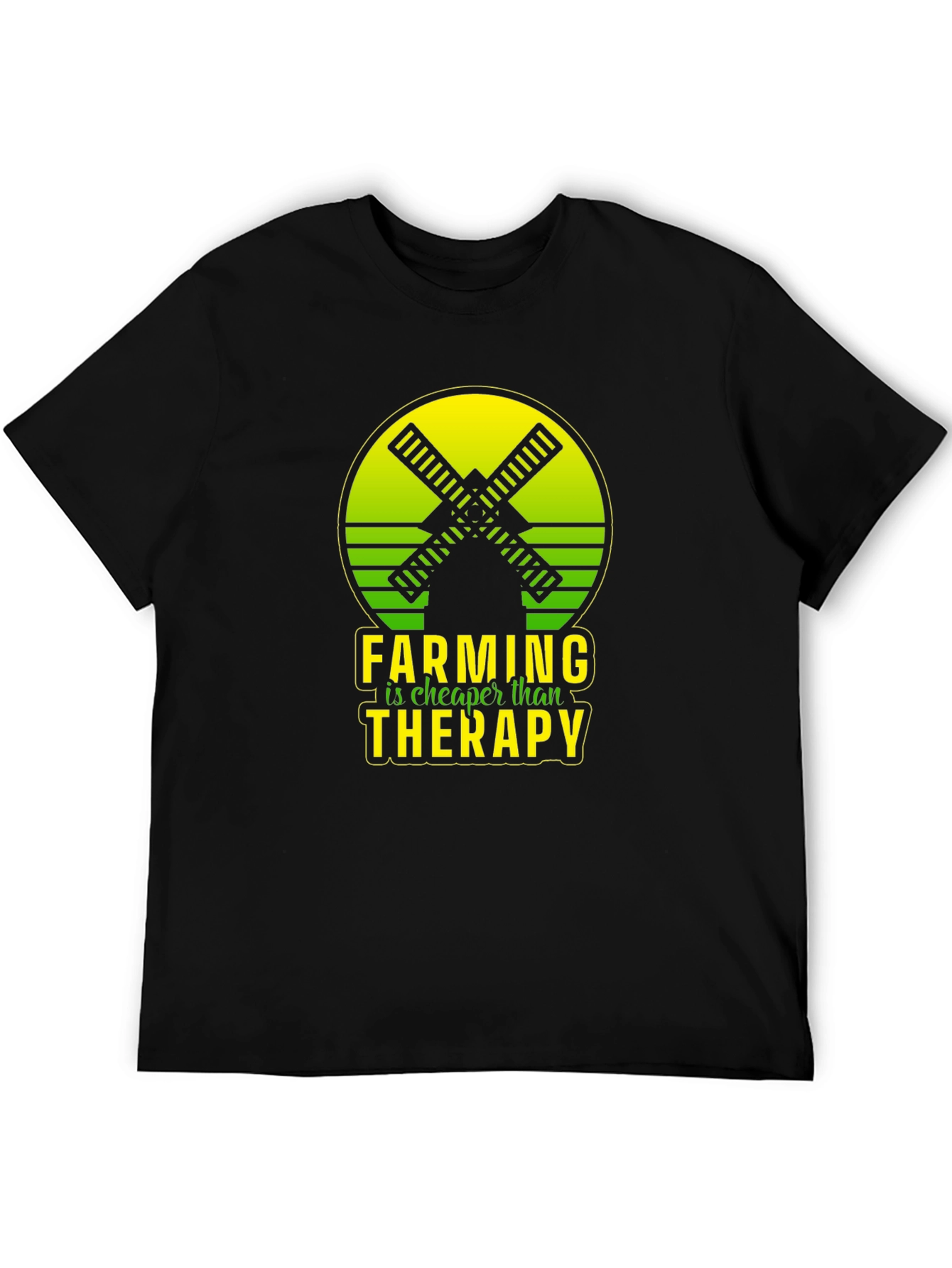 Farming is Cheaper Than Therapy T-Shirt