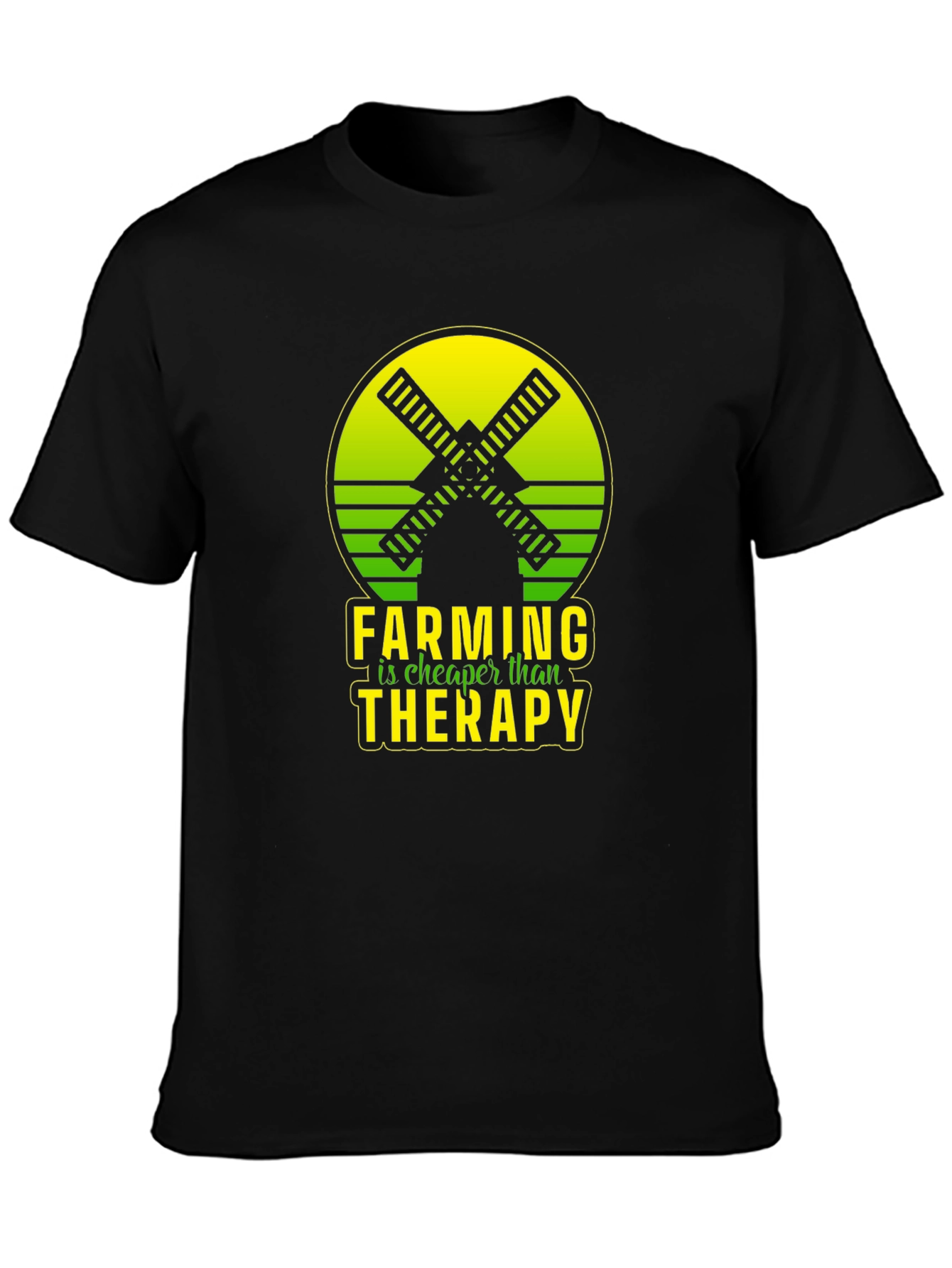 Farming is Cheaper Than Therapy T-Shirt