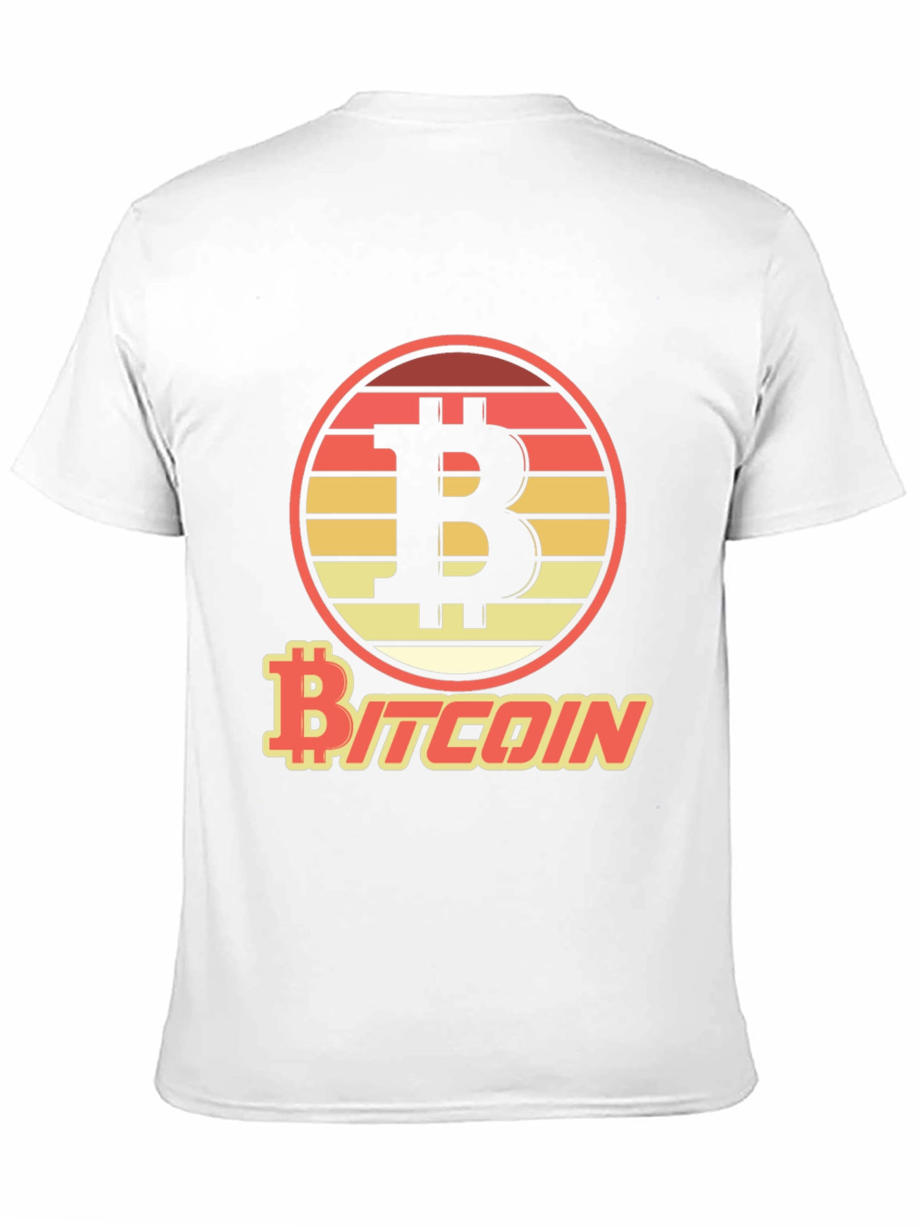 Bitcoin Sunset T-Shirt - Crypto Currency Tee