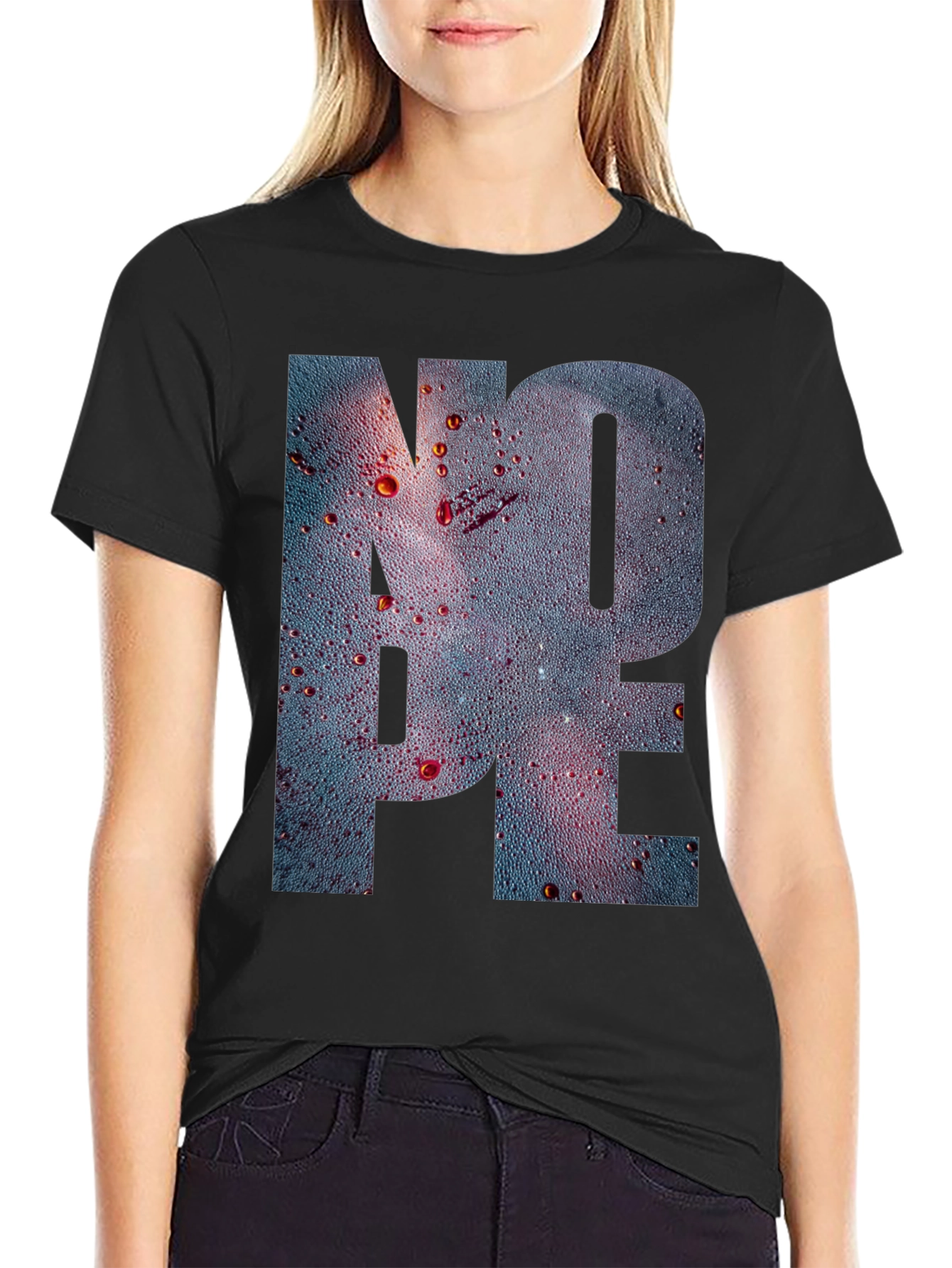 Nope Graphic Tee - Soft Cotton Comfort