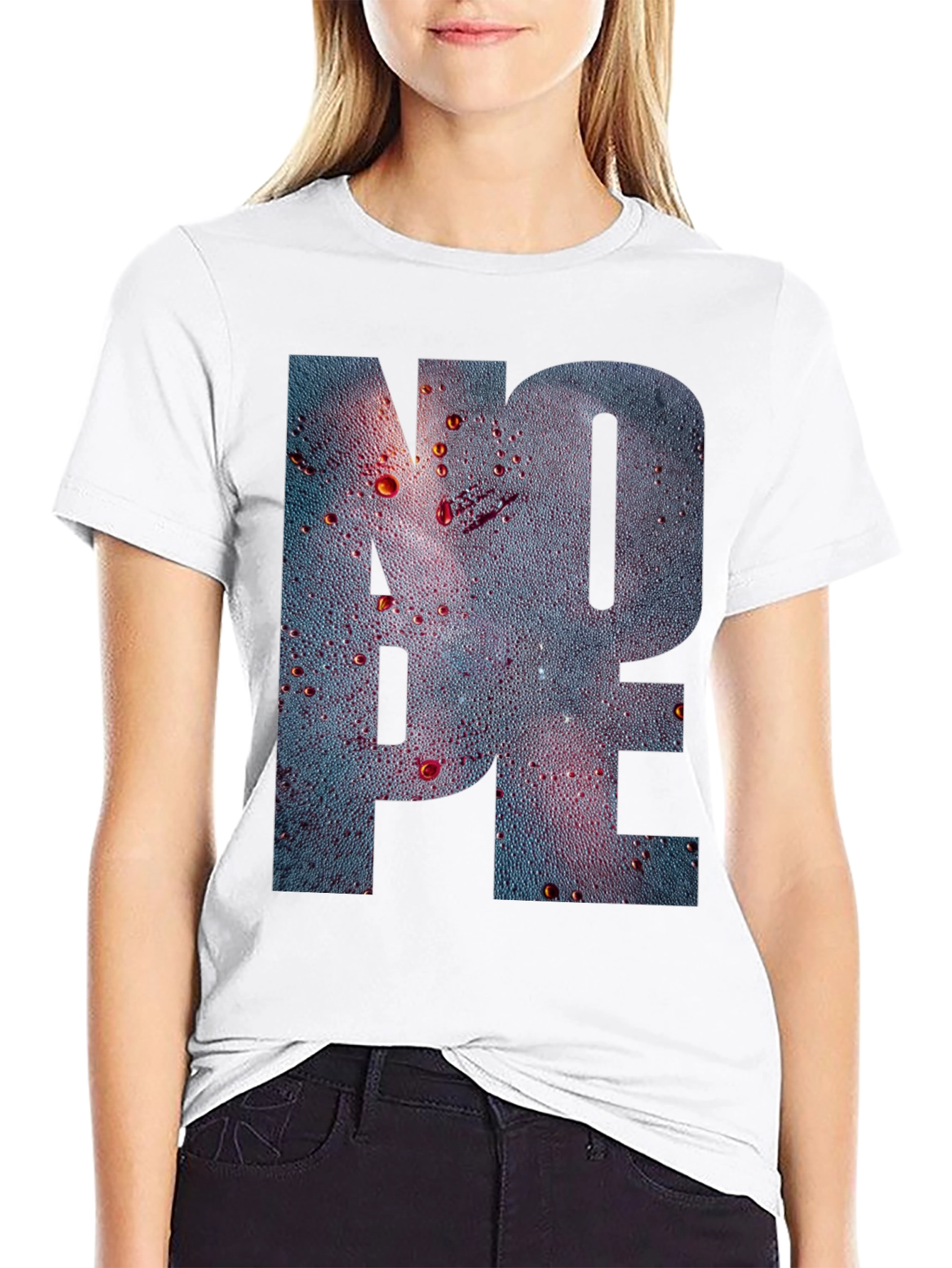 Nope Graphic Tee - Soft Cotton Comfort