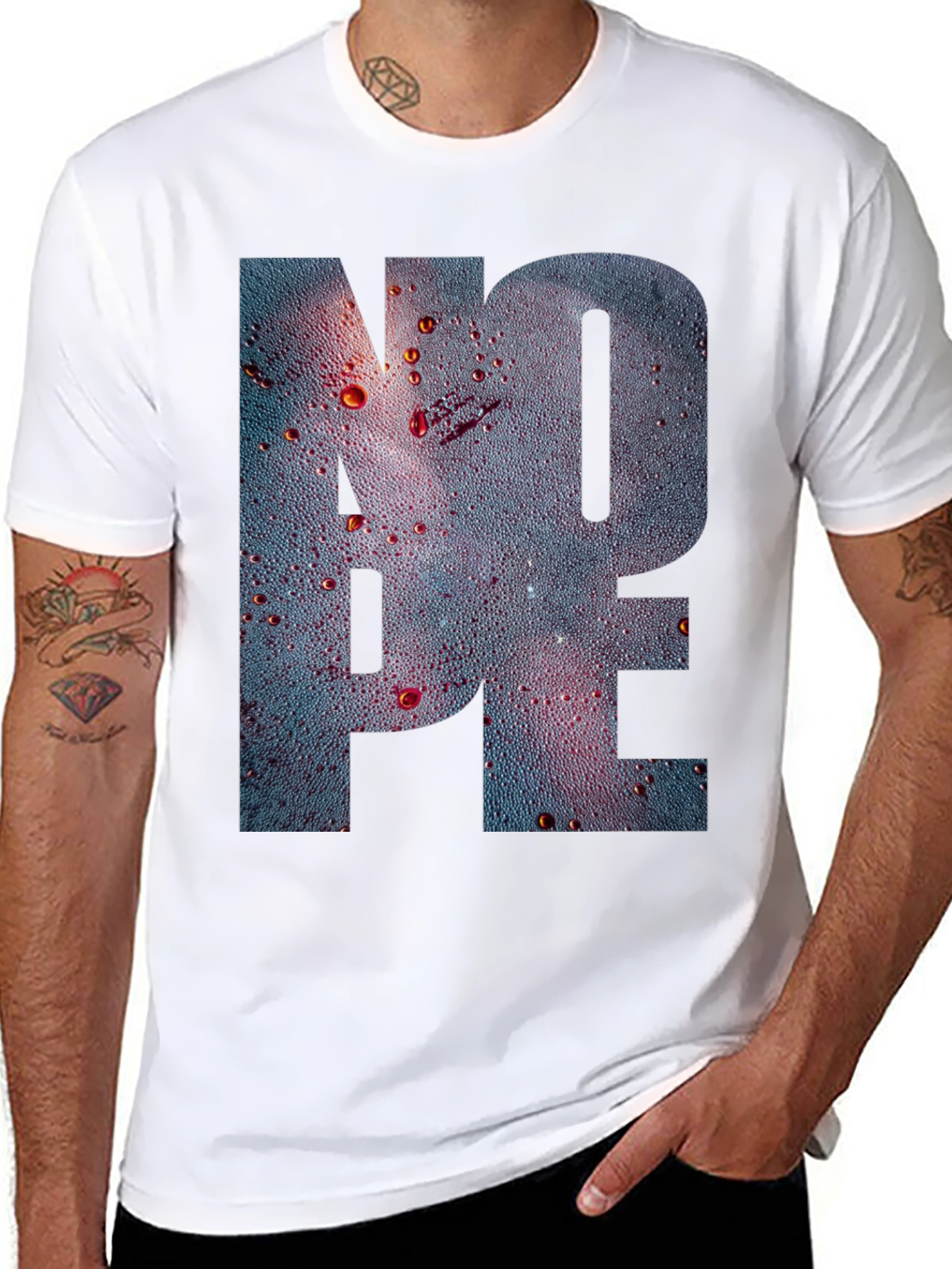 Nope Graphic Tee - Soft Cotton Comfort