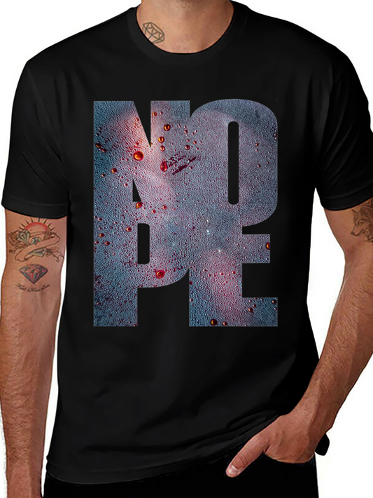 Nope Graphic Tee - Soft Cotton Comfort