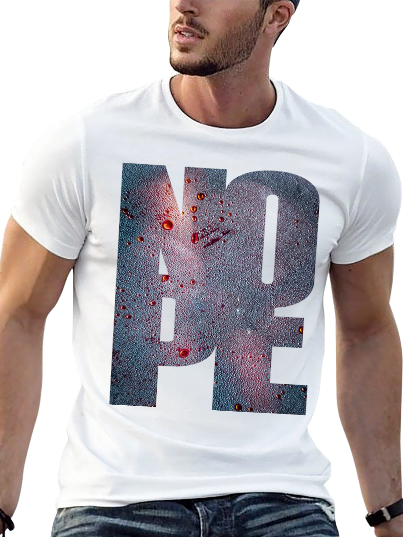 Nope Graphic Tee - Soft Cotton Comfort