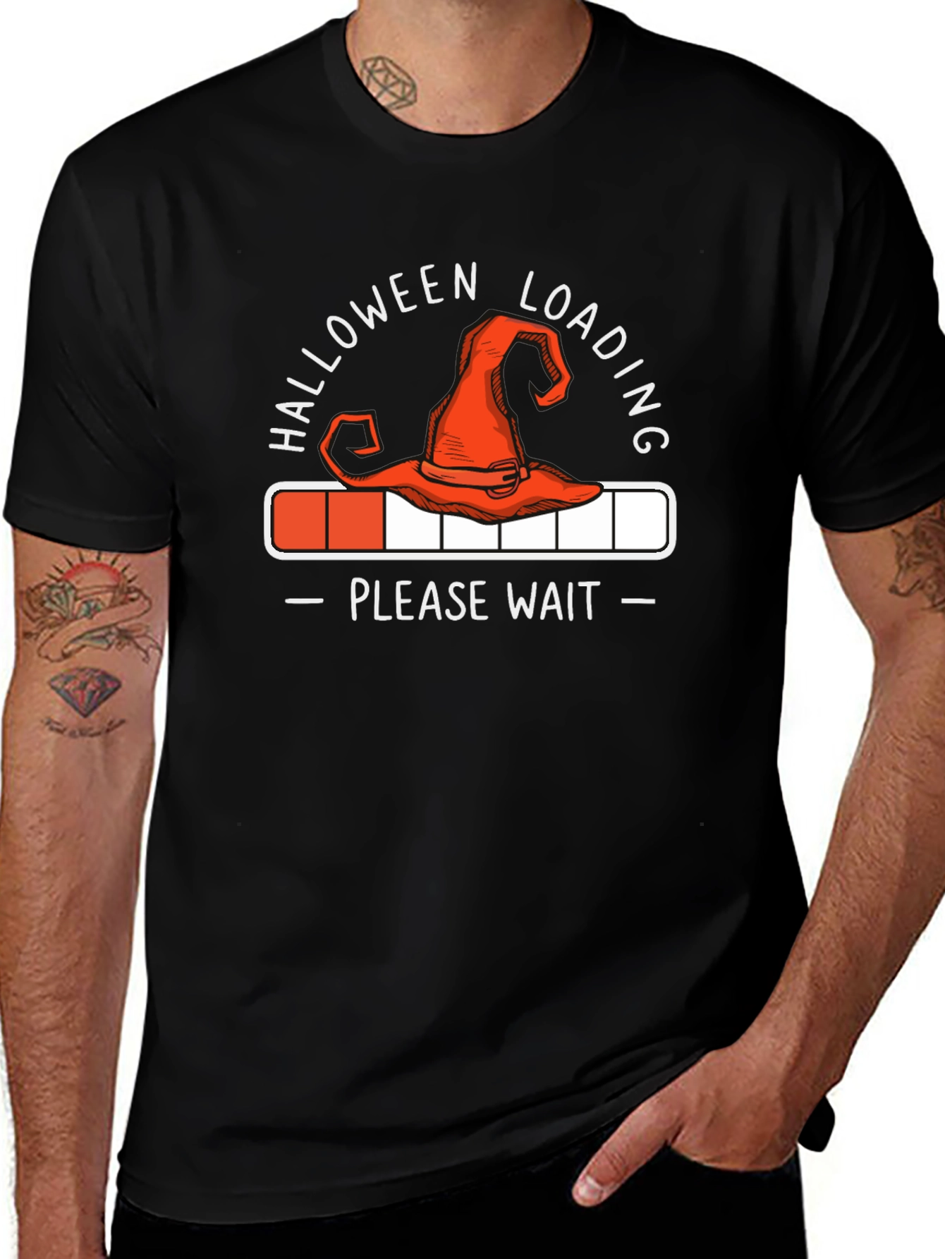 Halloween Loading T-Shirt - Please Wait!