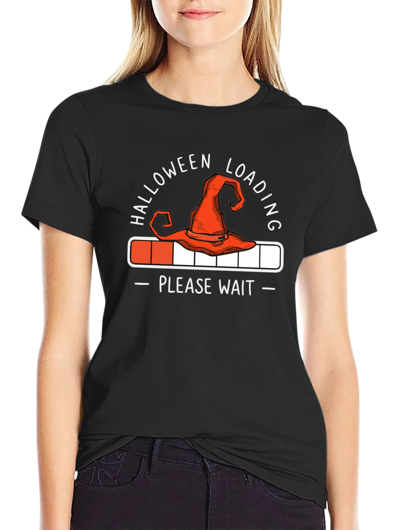 Halloween Loading T-Shirt - Please Wait!