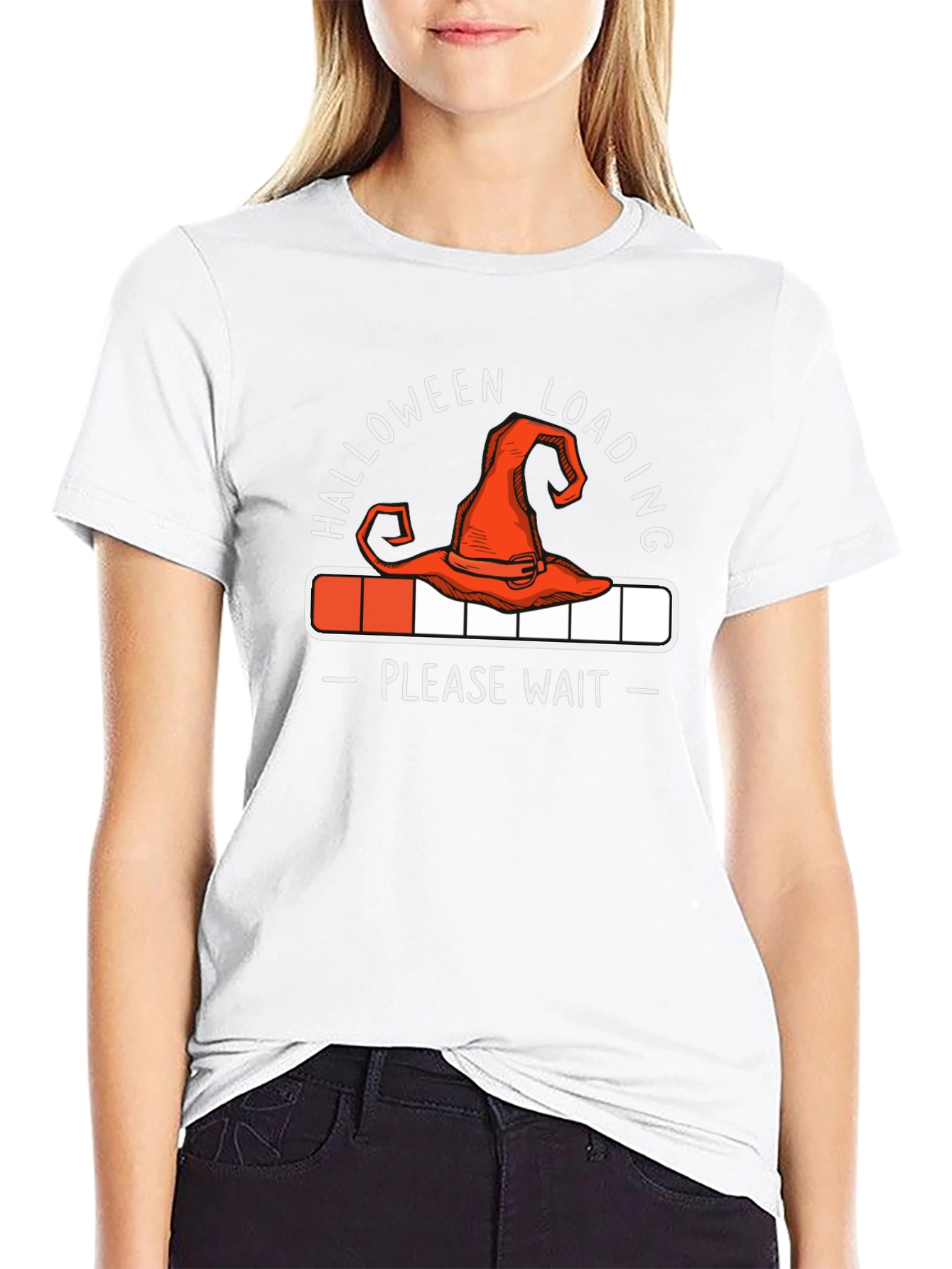 Halloween Loading T-Shirt - Please Wait!