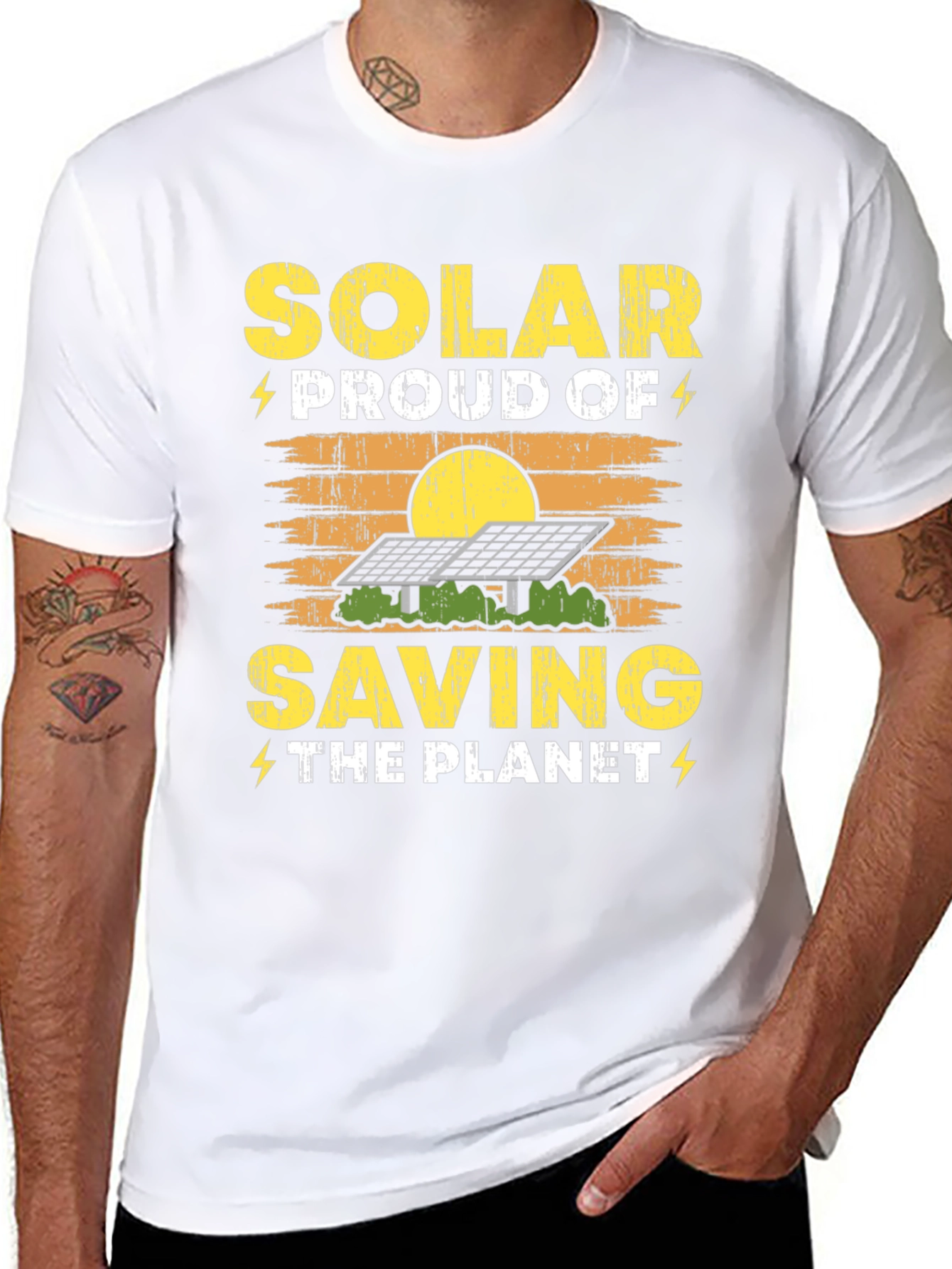 Solar Energy T-Shirt - Saving the Planet