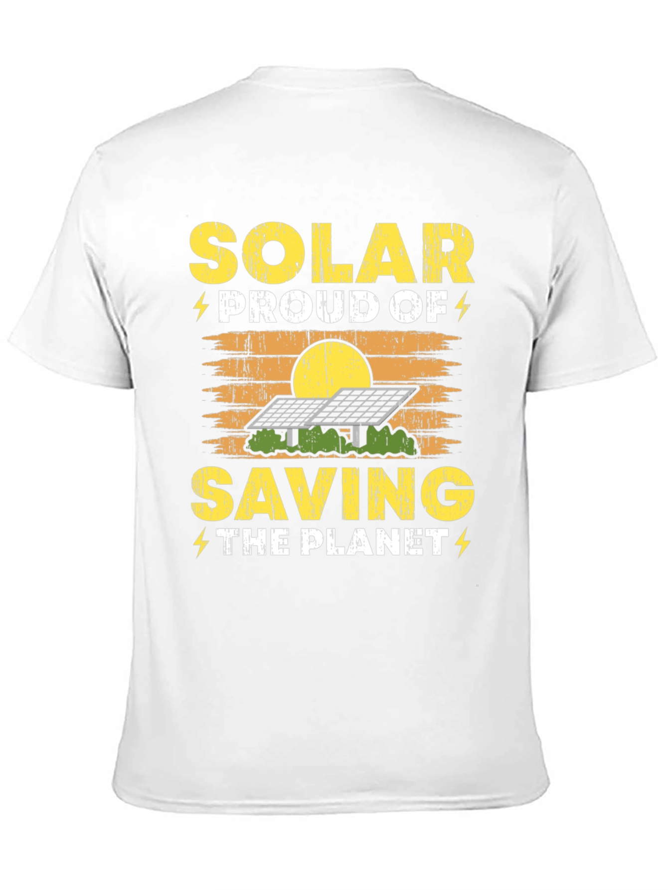 Solar Energy T-Shirt - Saving the Planet