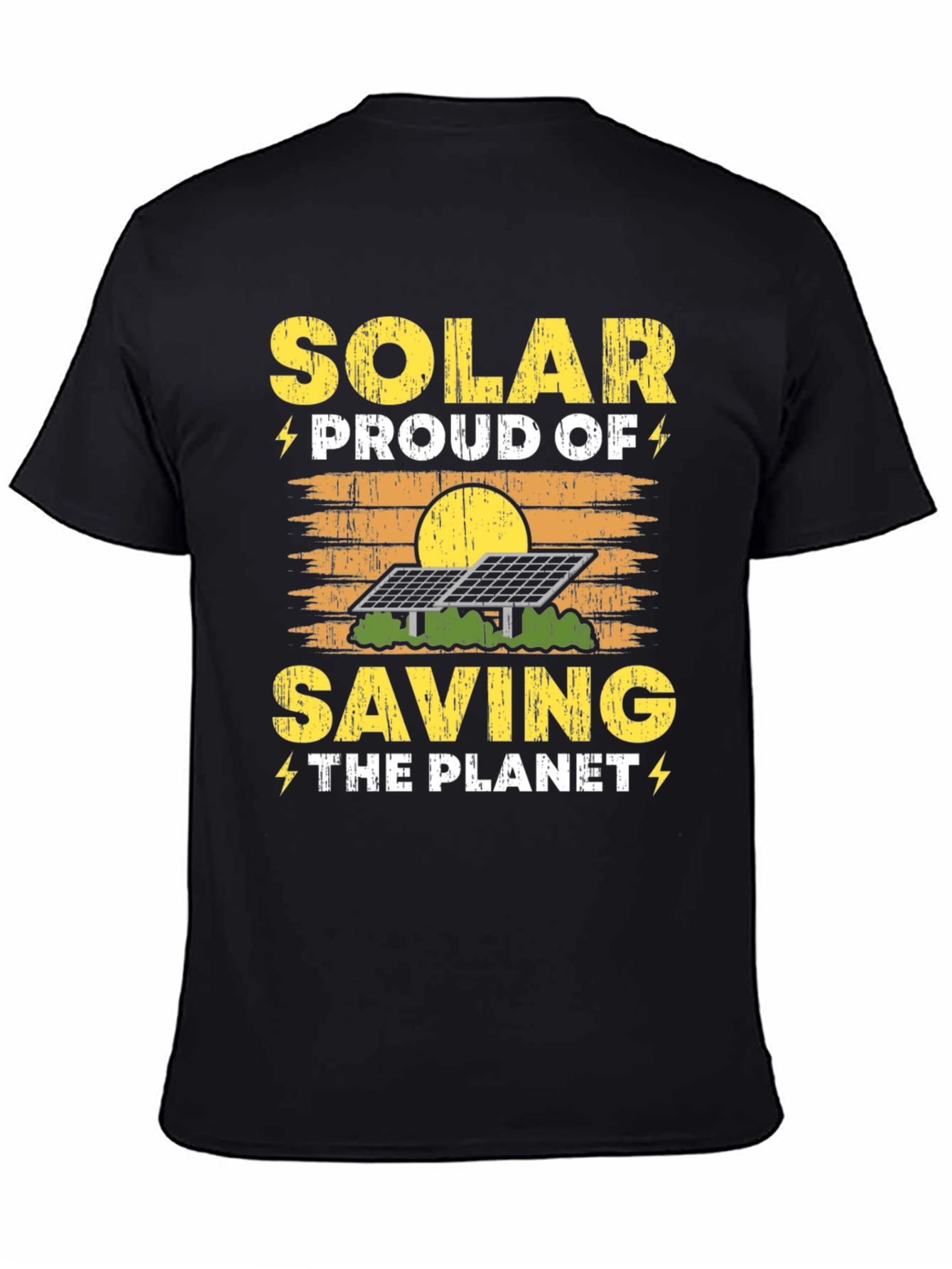Solar Energy T-Shirt - Saving the Planet