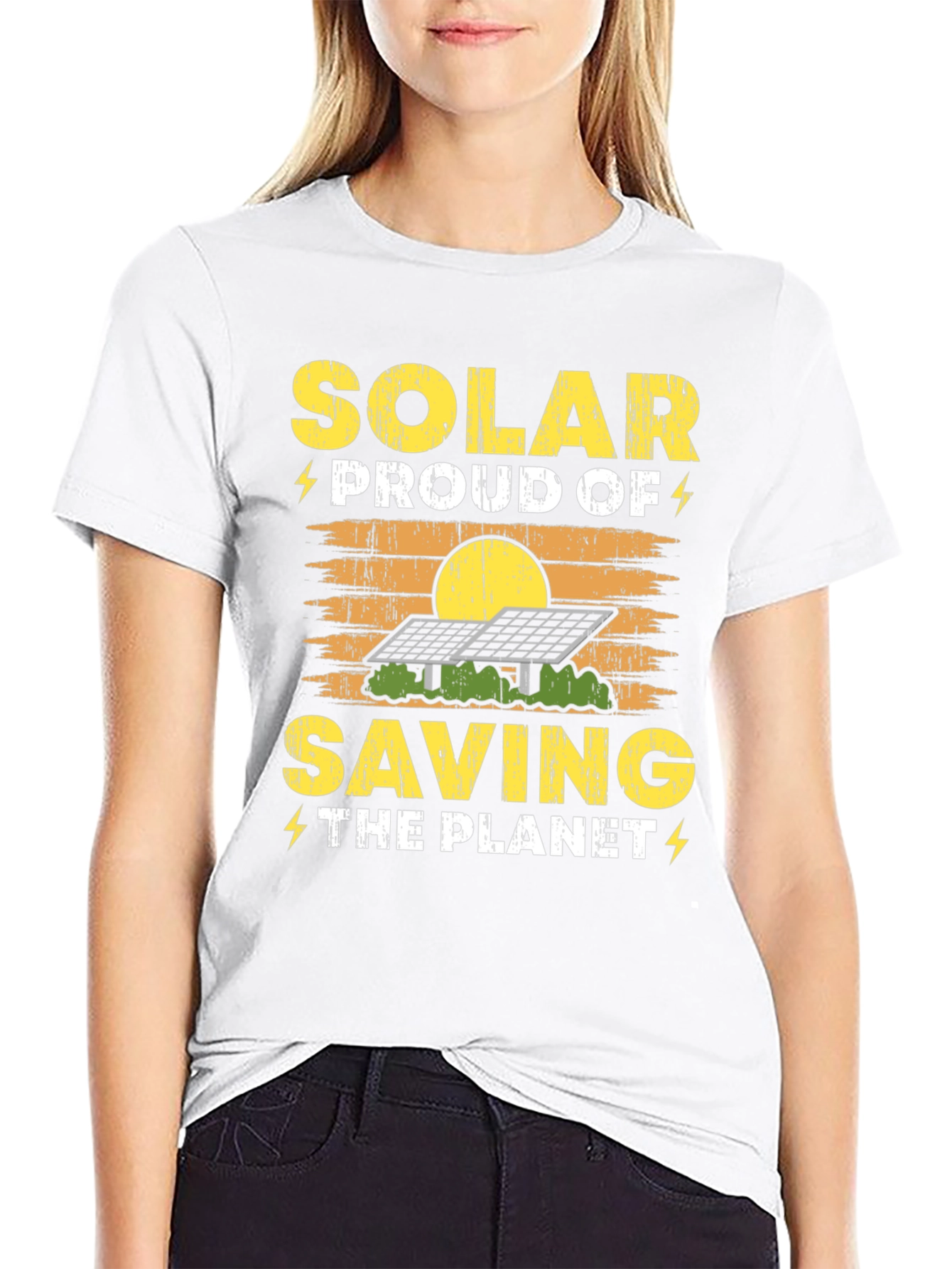Solar Energy T-Shirt - Saving the Planet