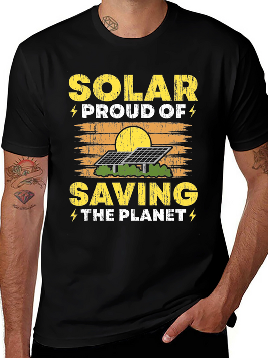 Solar Energy T-Shirt - Saving the Planet