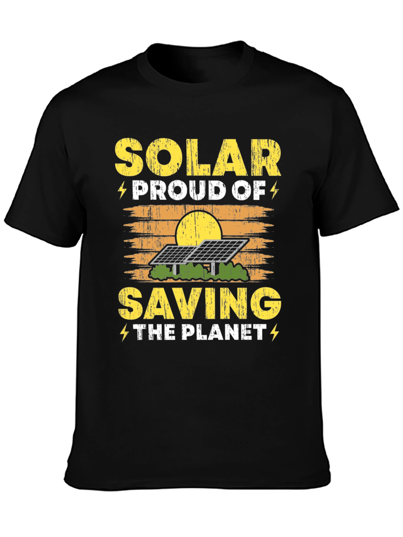Solar Energy T-Shirt - Saving the Planet