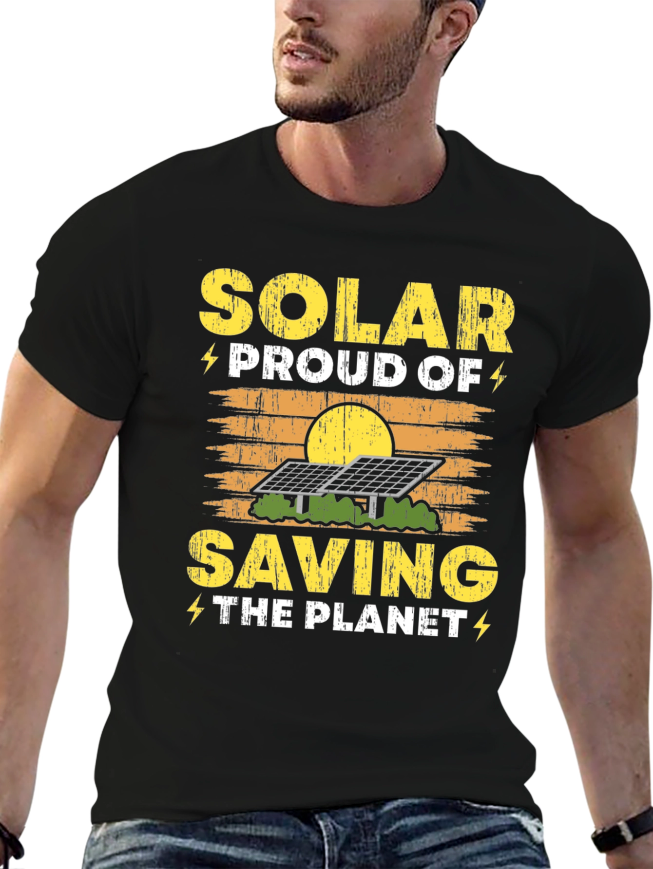 Solar Energy T-Shirt - Saving the Planet