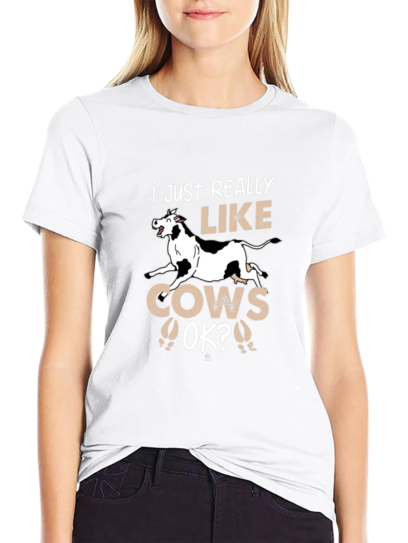 I Just Really Like Cows OK? Graphic Tee