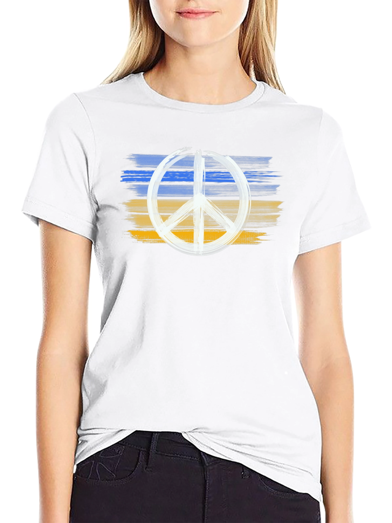 Ukraine Peace Sign T-Shirt