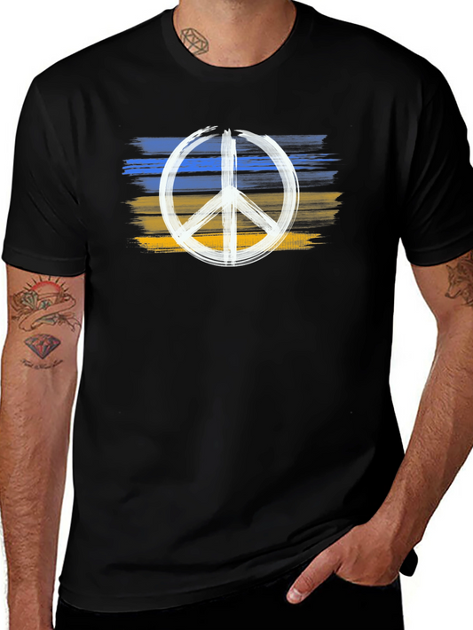 Ukraine Peace Sign T-Shirt