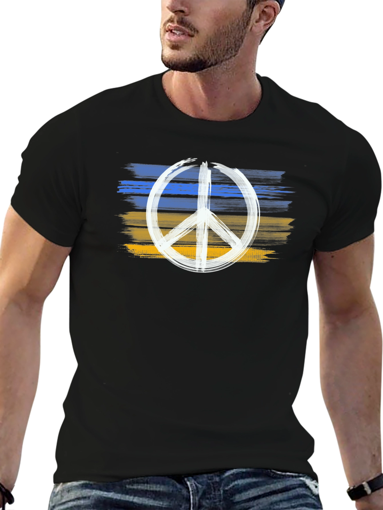 Ukraine Peace Sign T-Shirt