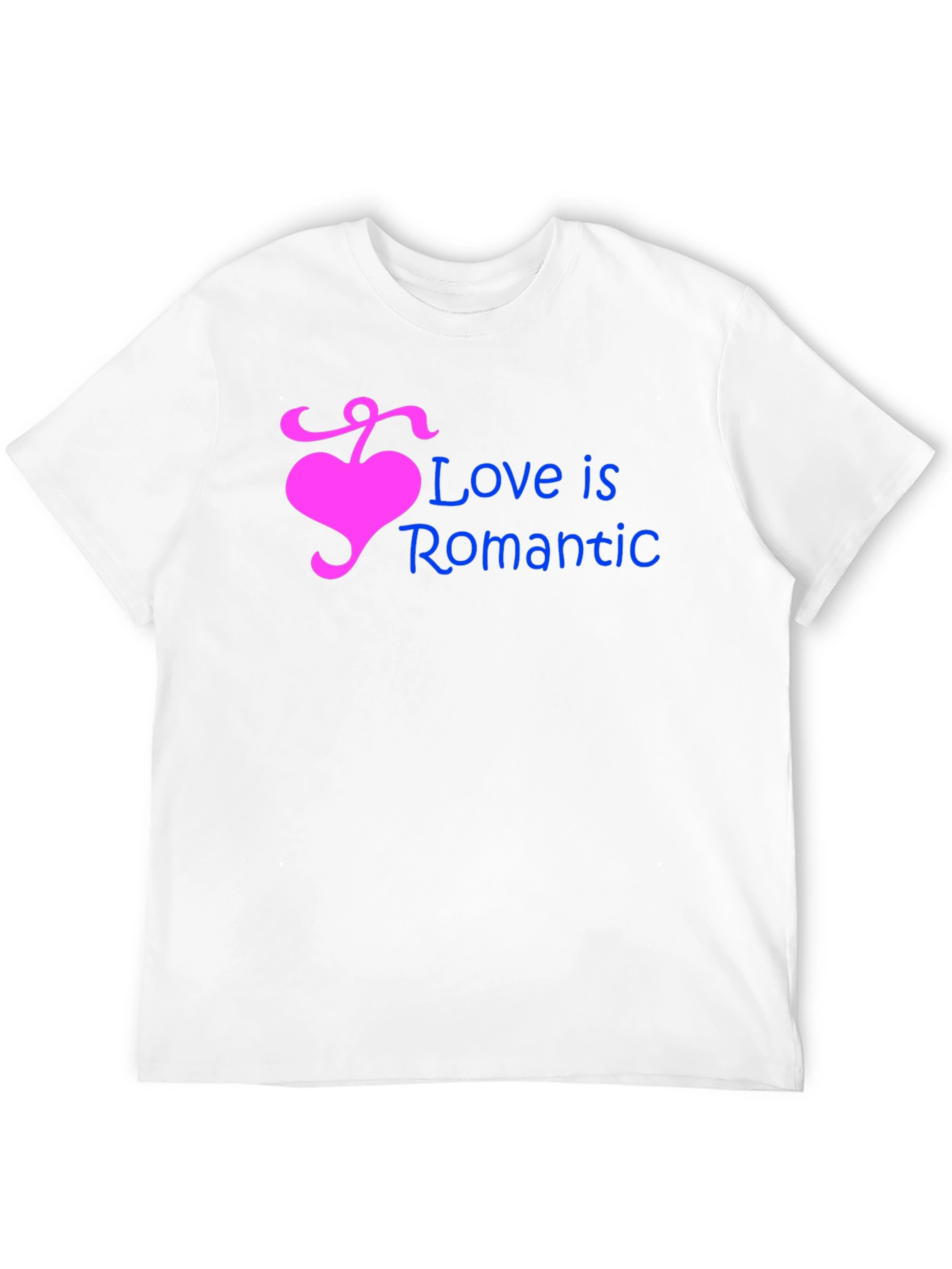 Love is Romantic Heart Graphic T-Shirt