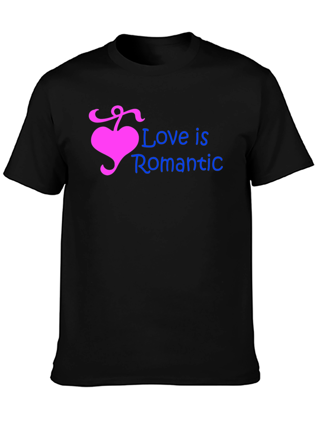 Love is Romantic Heart Graphic T-Shirt