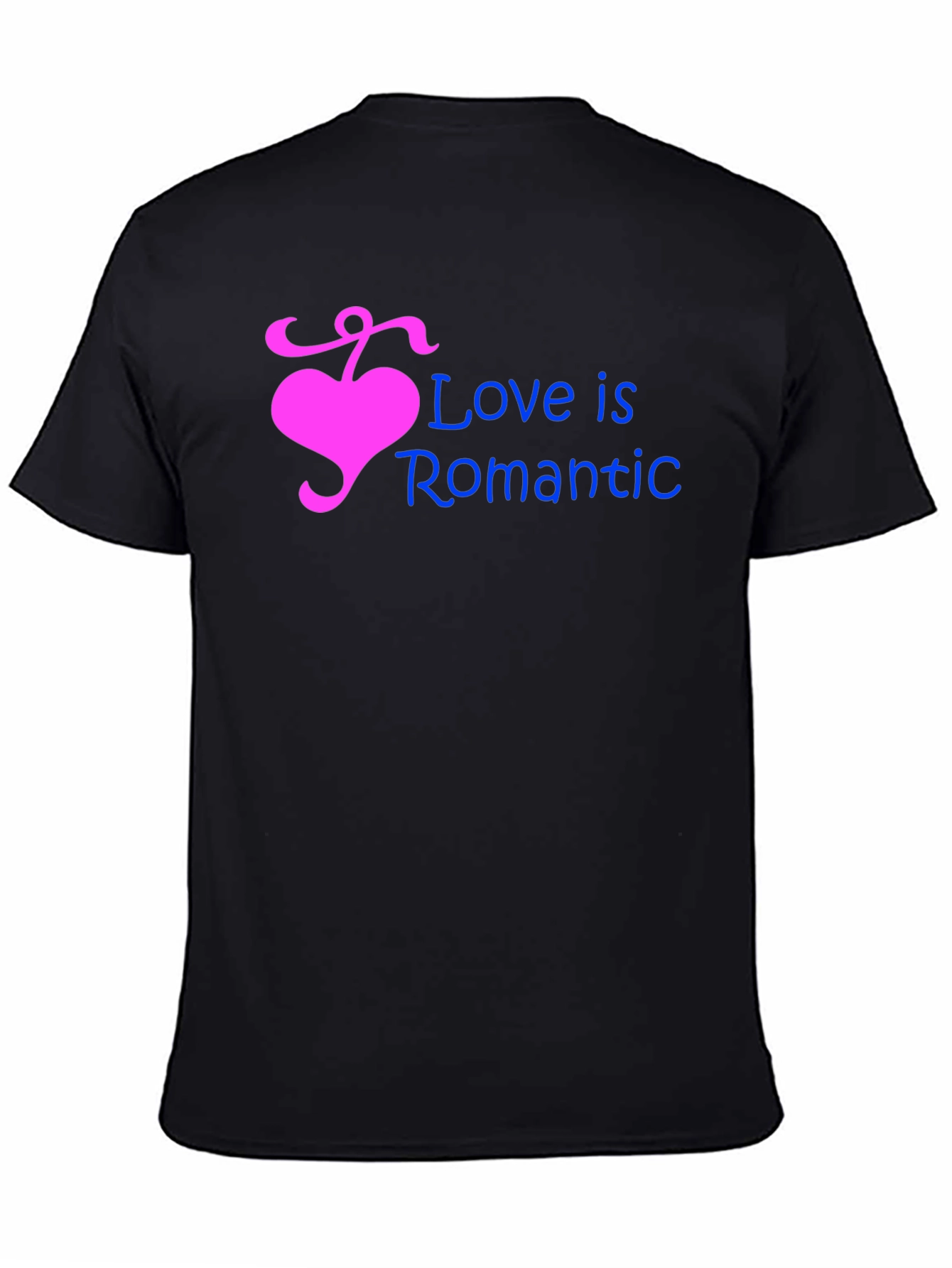Love is Romantic Heart Graphic T-Shirt