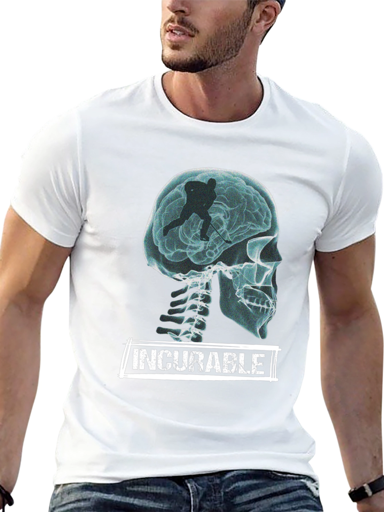 Incurable Hockey Fan T-Shirt